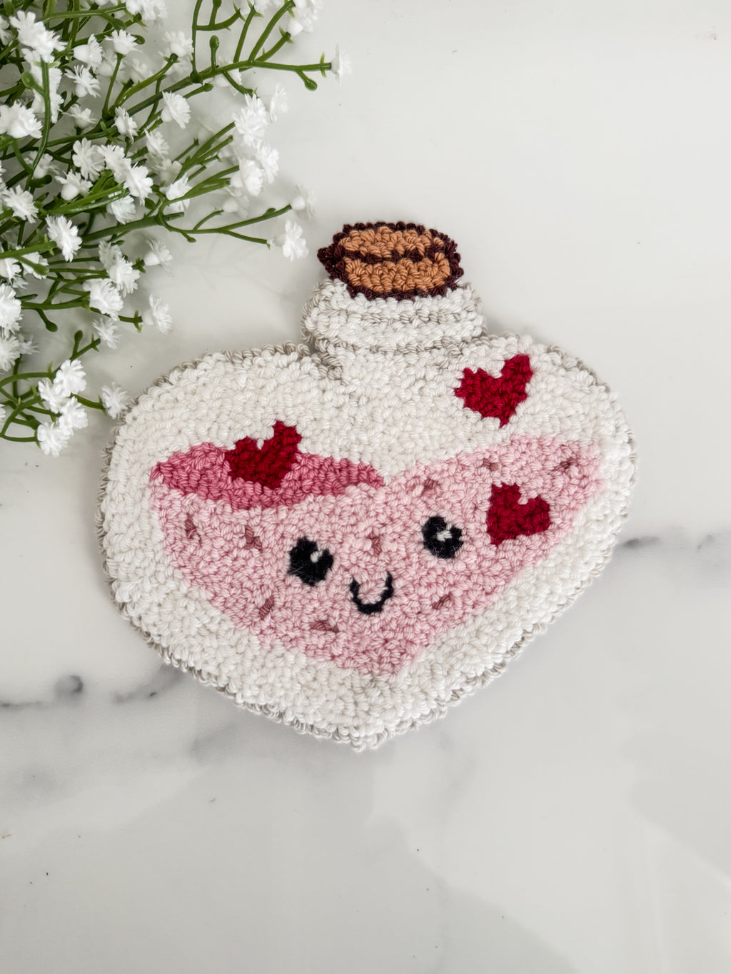 Love Potion Mug Rug