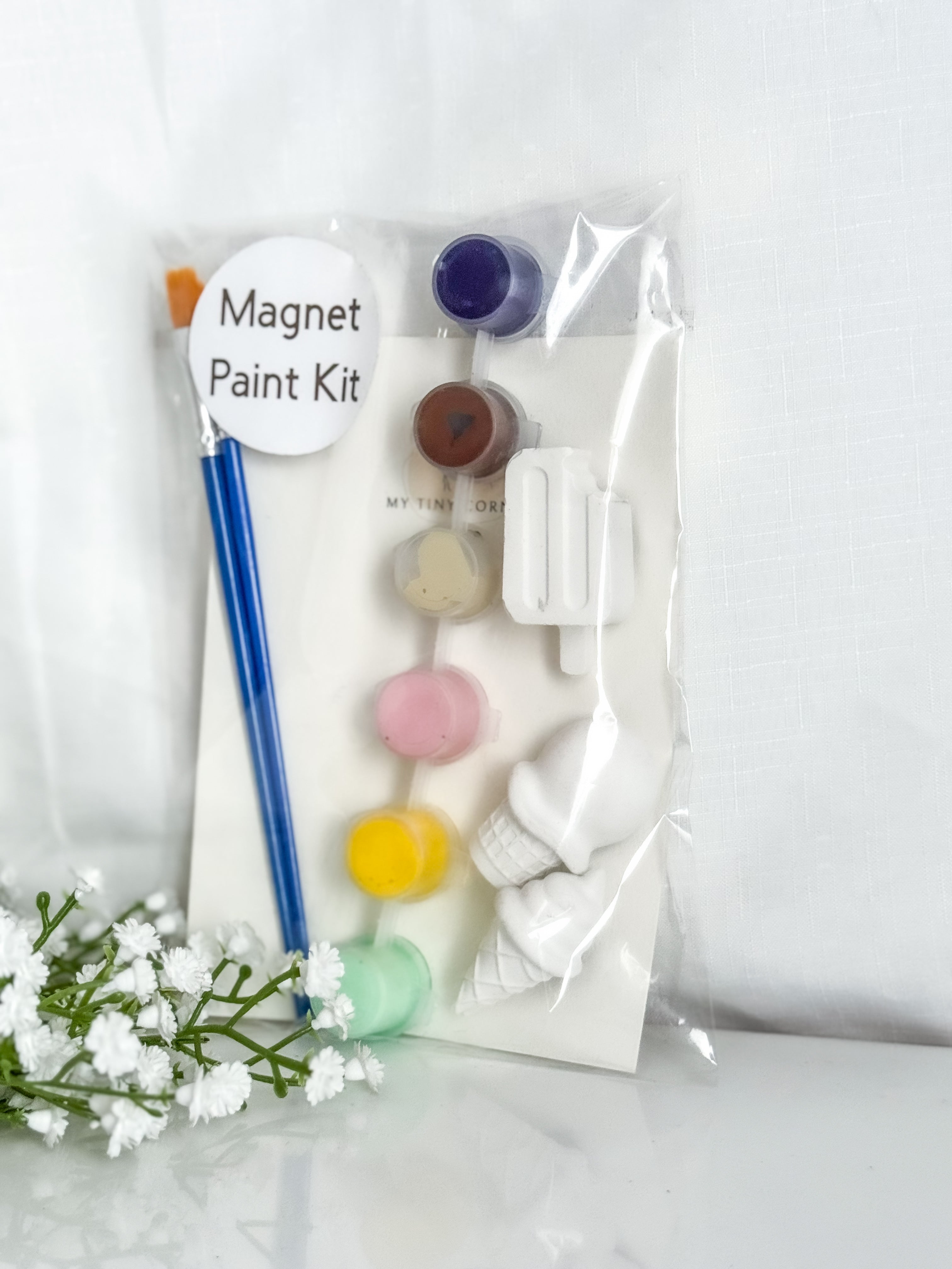 Ice Cream Magnet Paint Kit