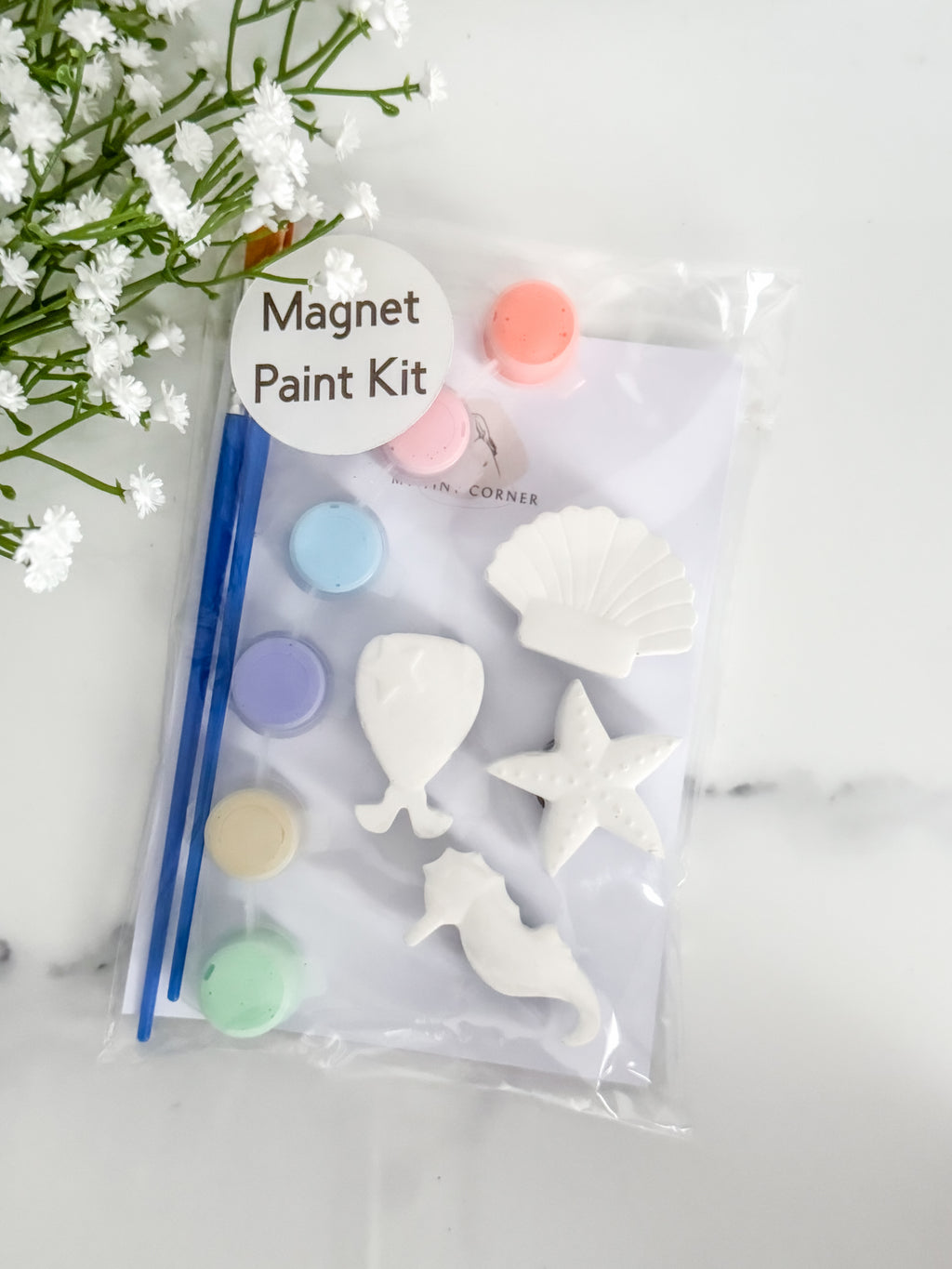 Mermaid Magnet Paint Kit