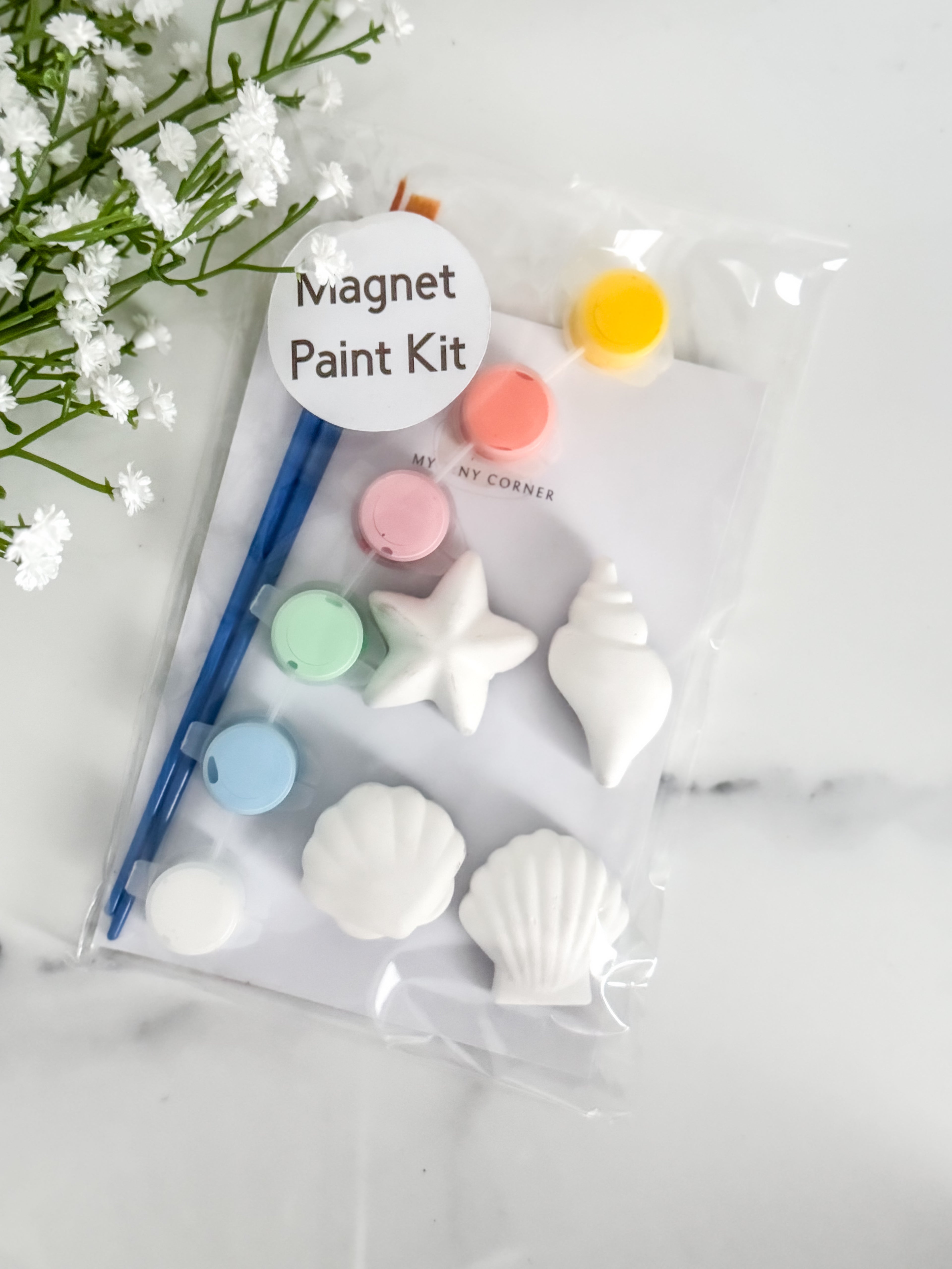 Seashell (Starfish) Magnet Paint Kit