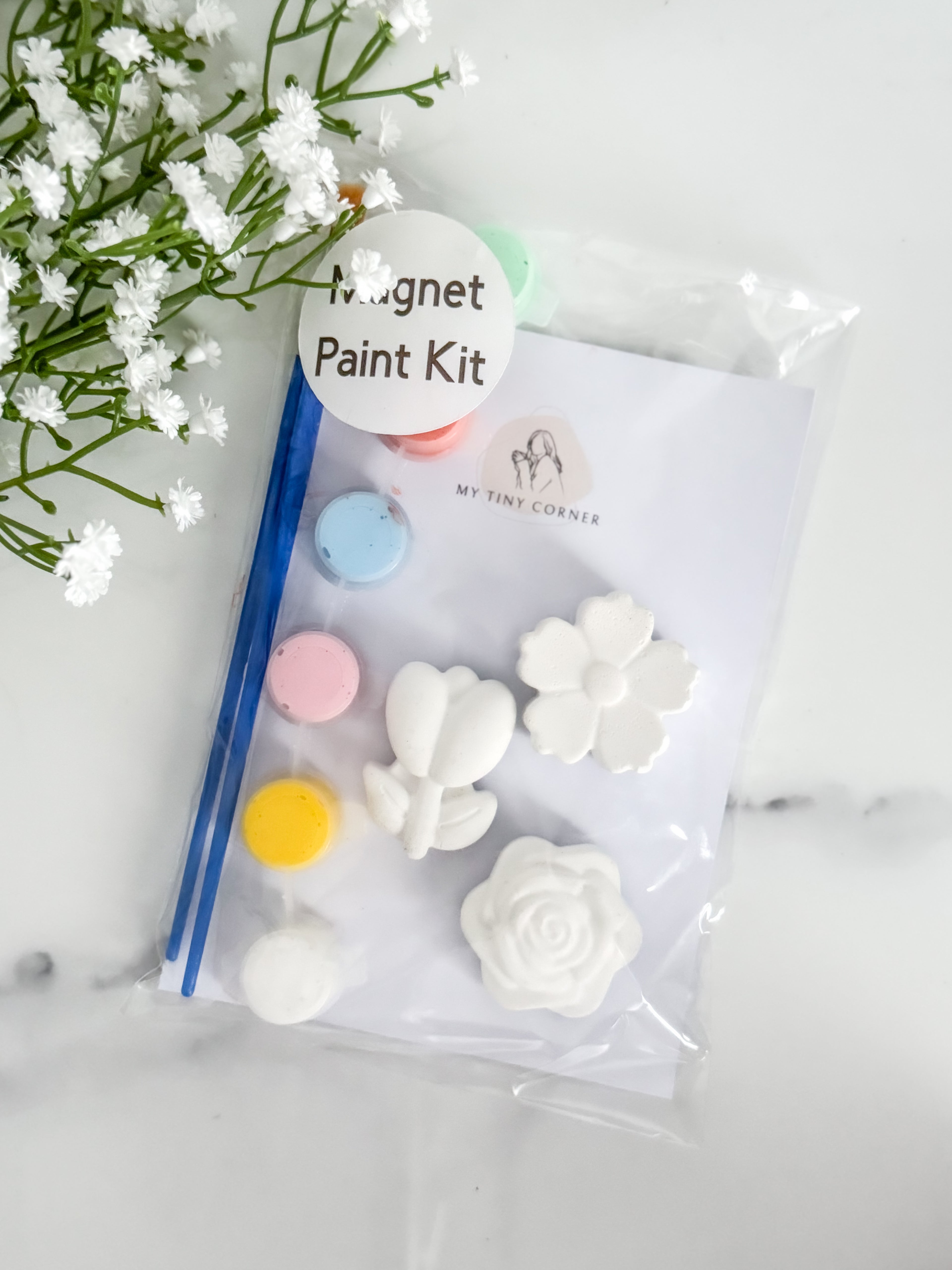 Florals Magnet Paint Kit