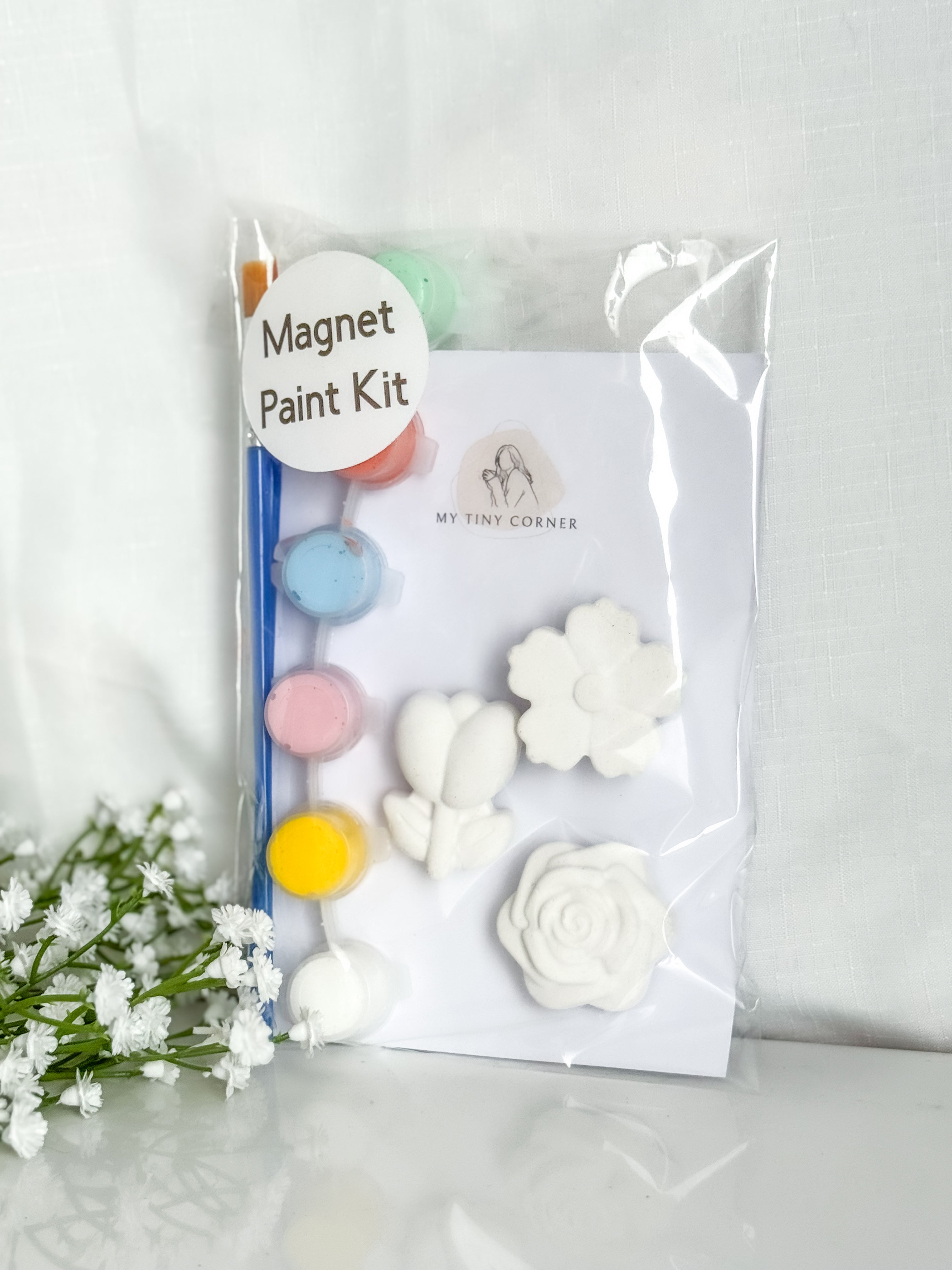 Florals Magnet Paint Kit