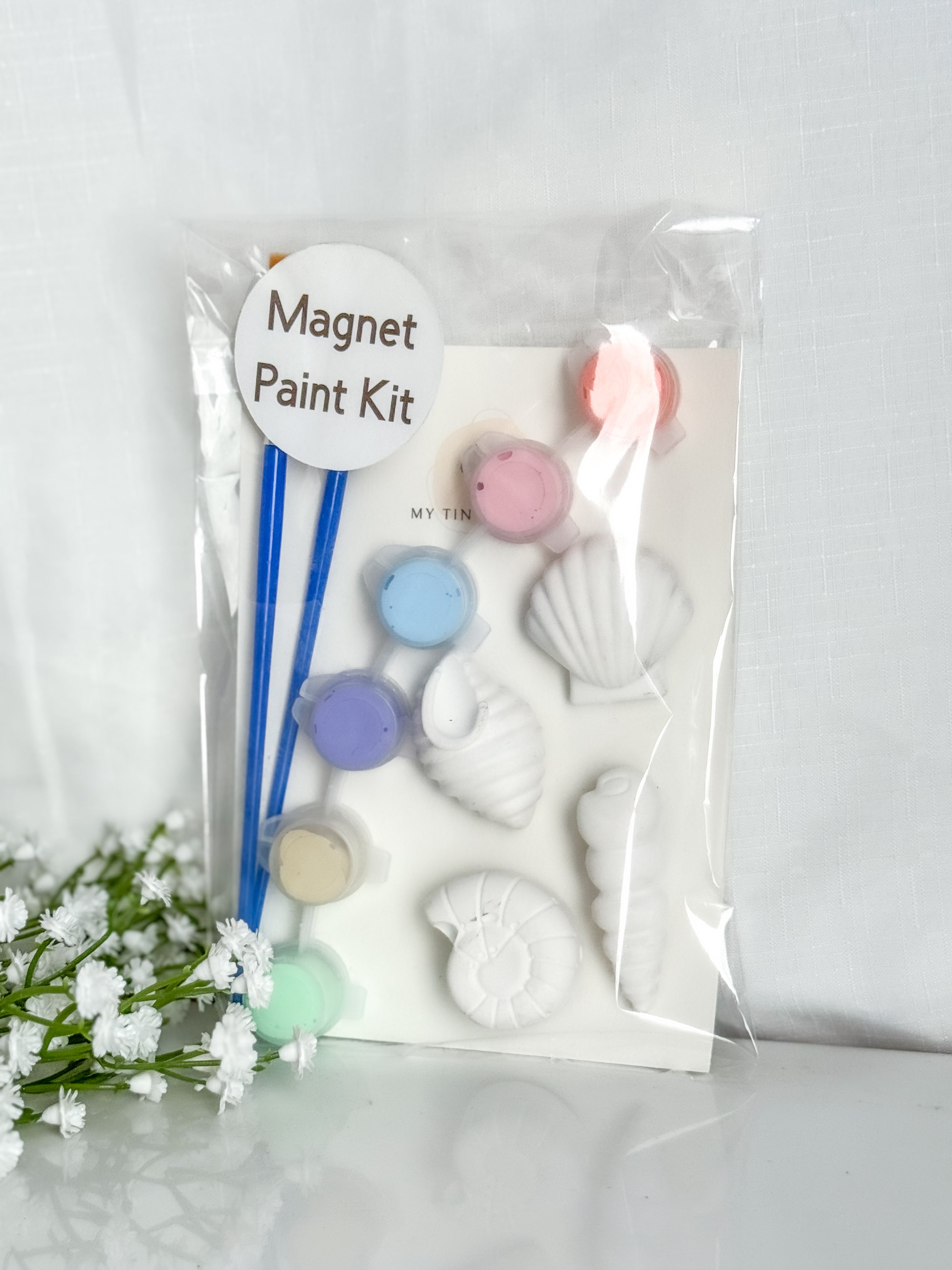Seashell (Horn) Magnet Paint Kit