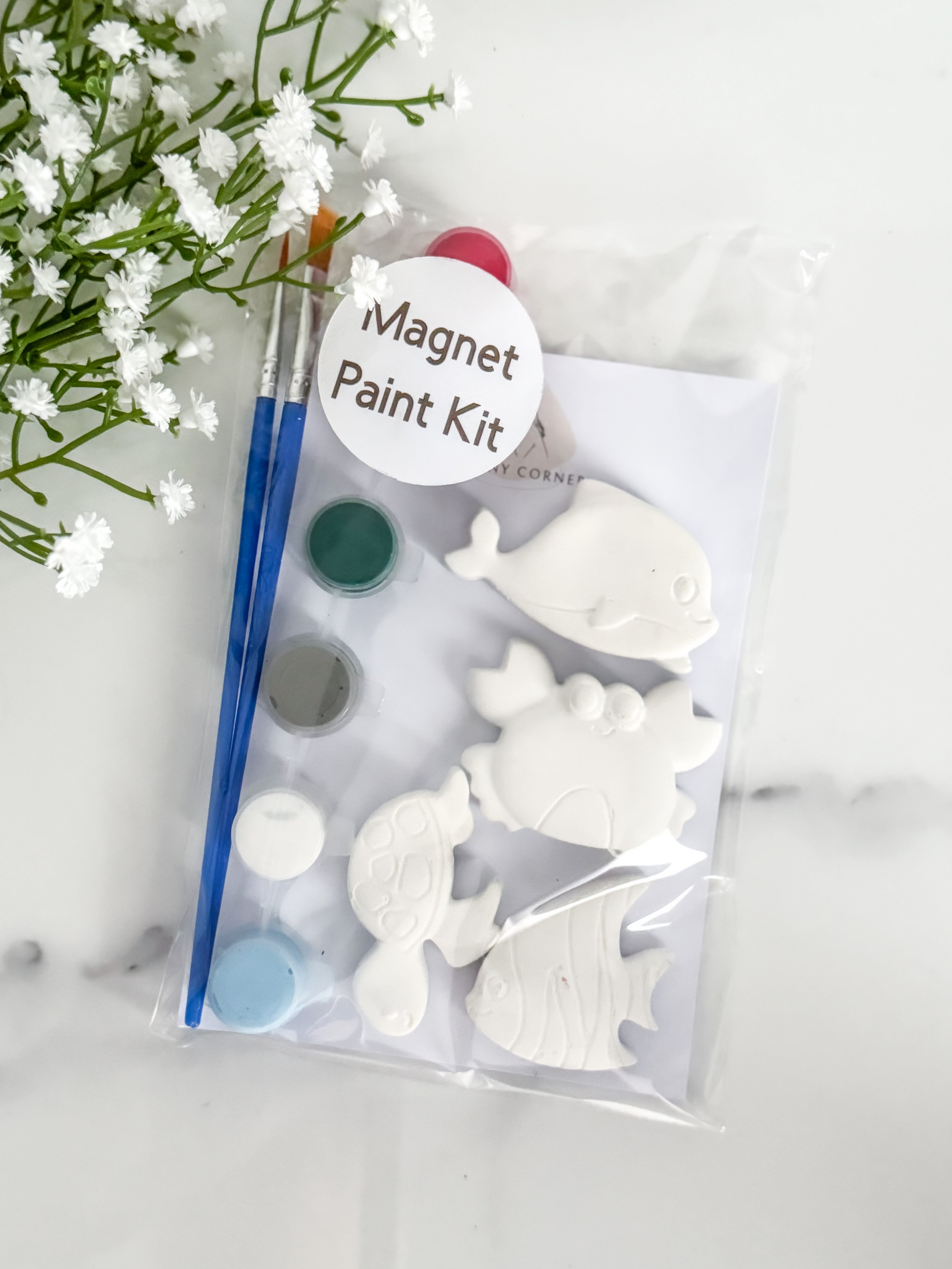 Crab Magnet Paint Kit