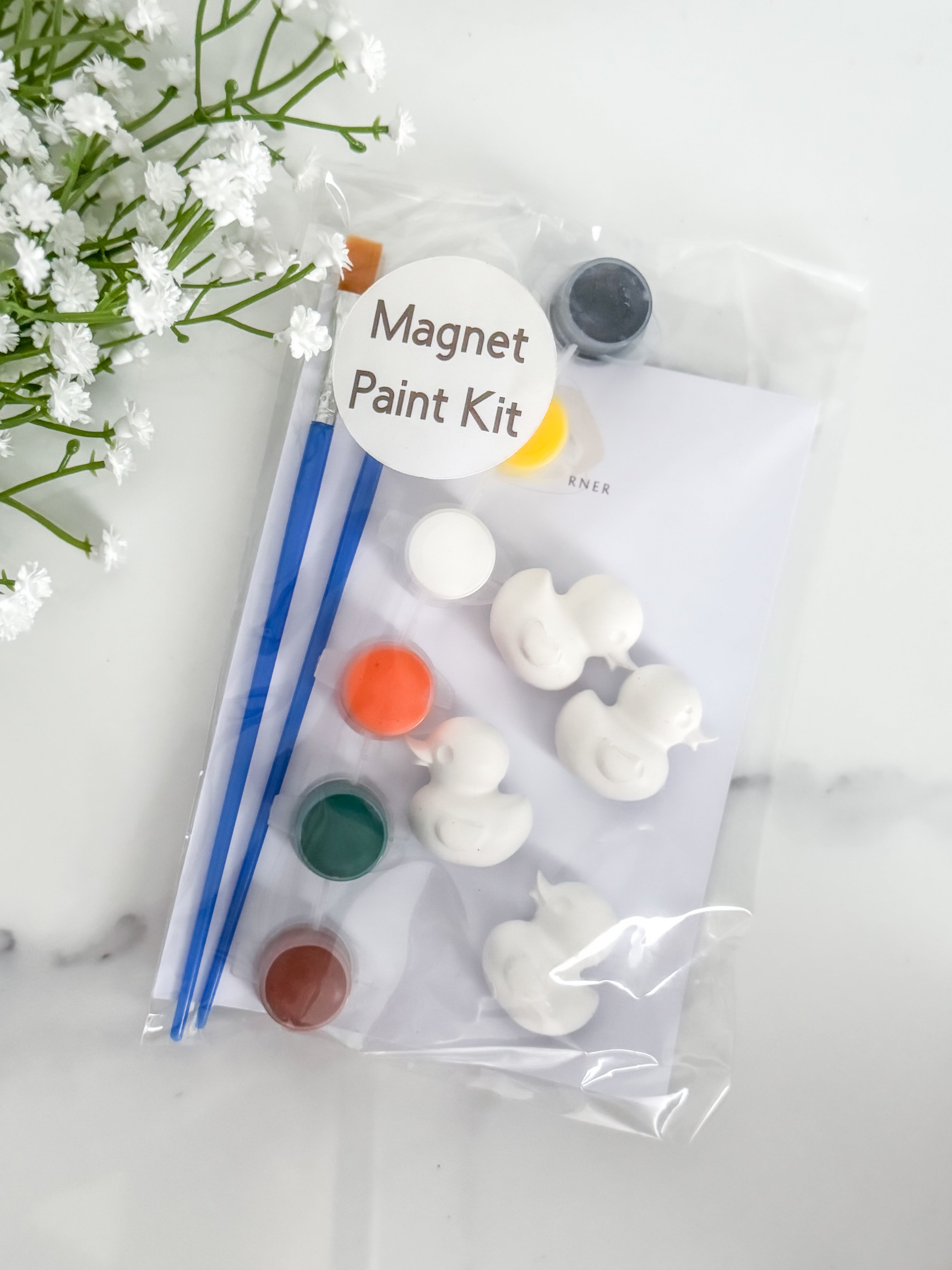 Ducky Magnet Paint Kit