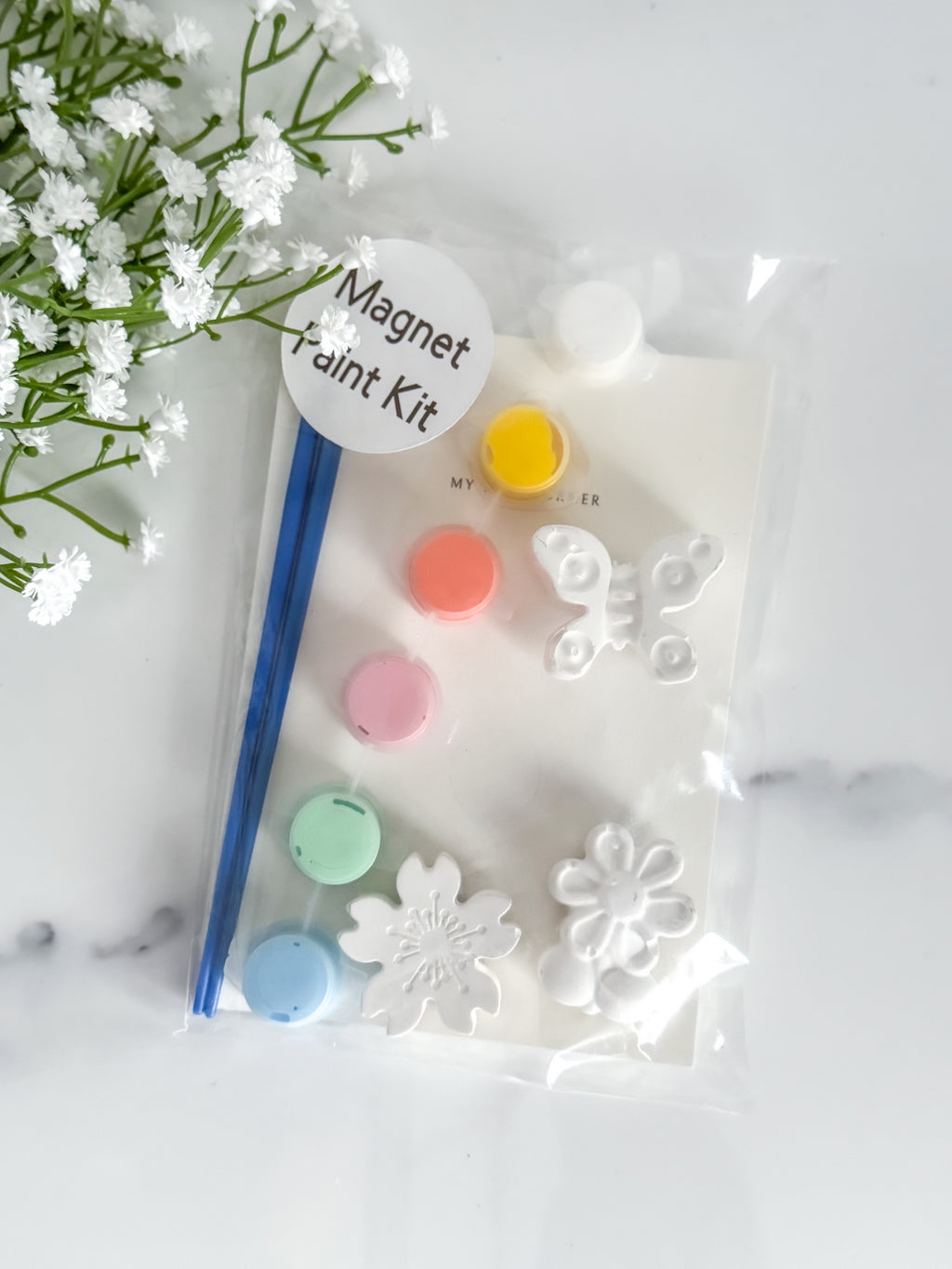 Butterfly Magnet Paint Kit