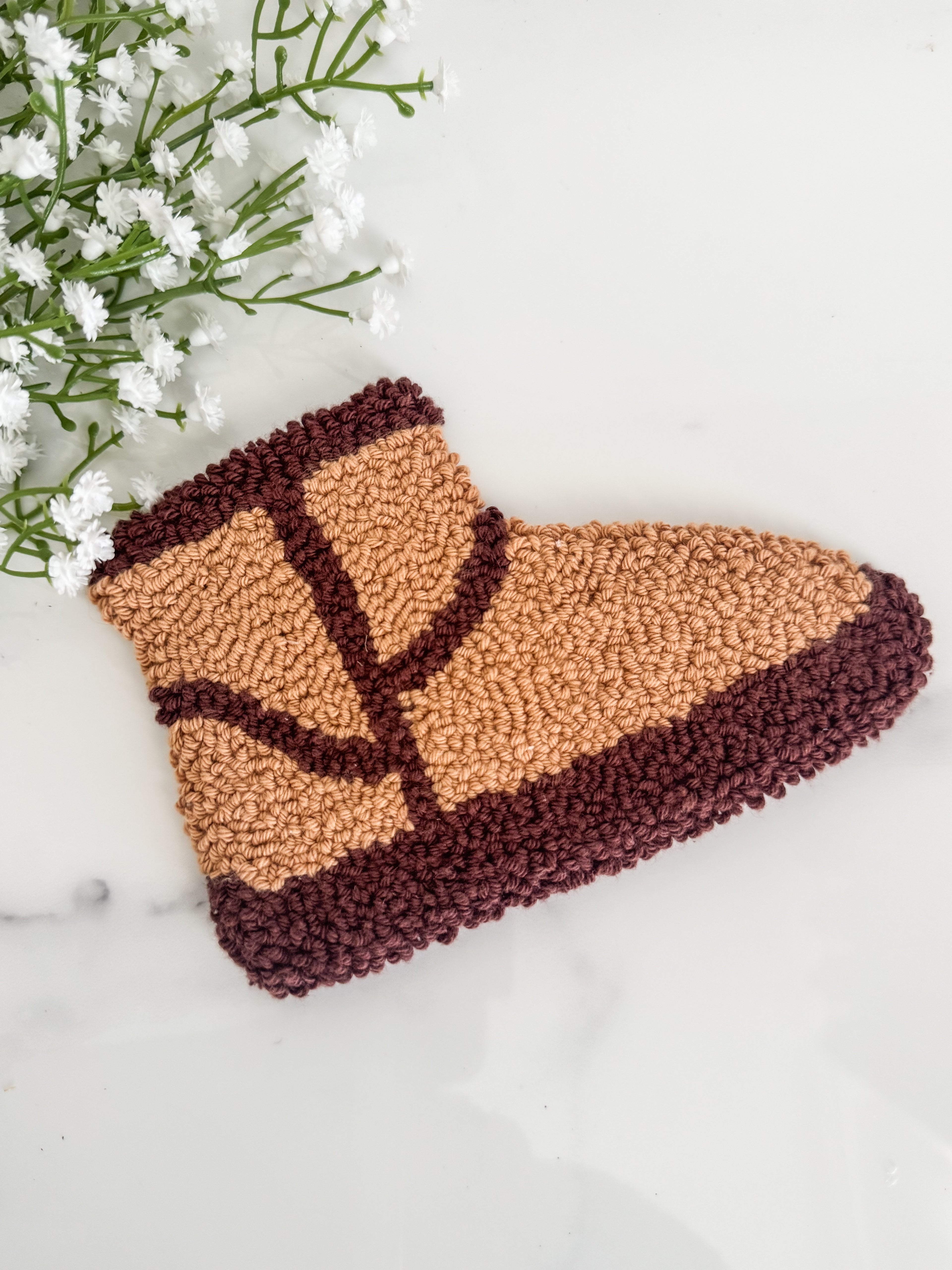 Winter Boot Mug Rug