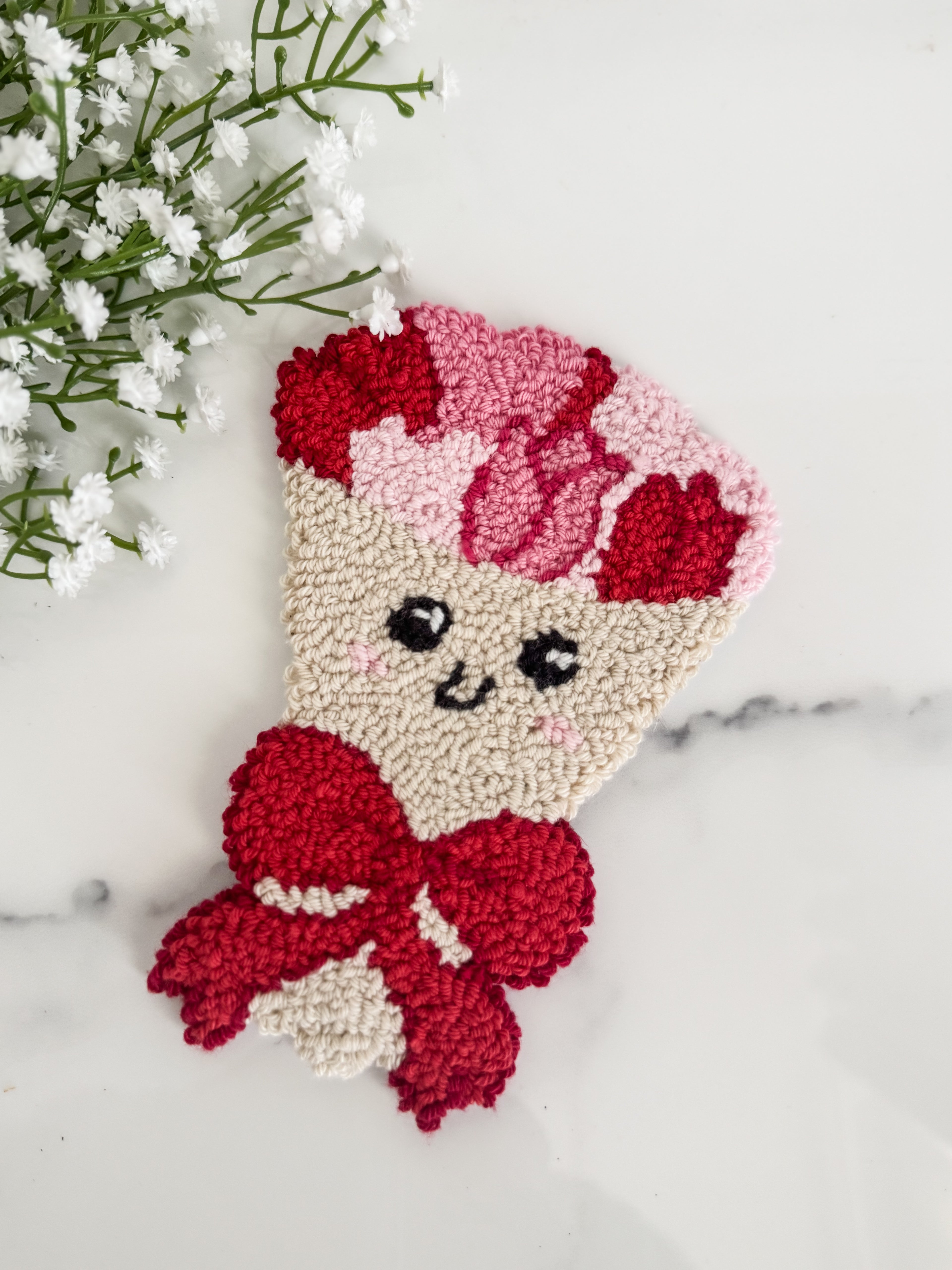 Love Bouquet Mug Rug