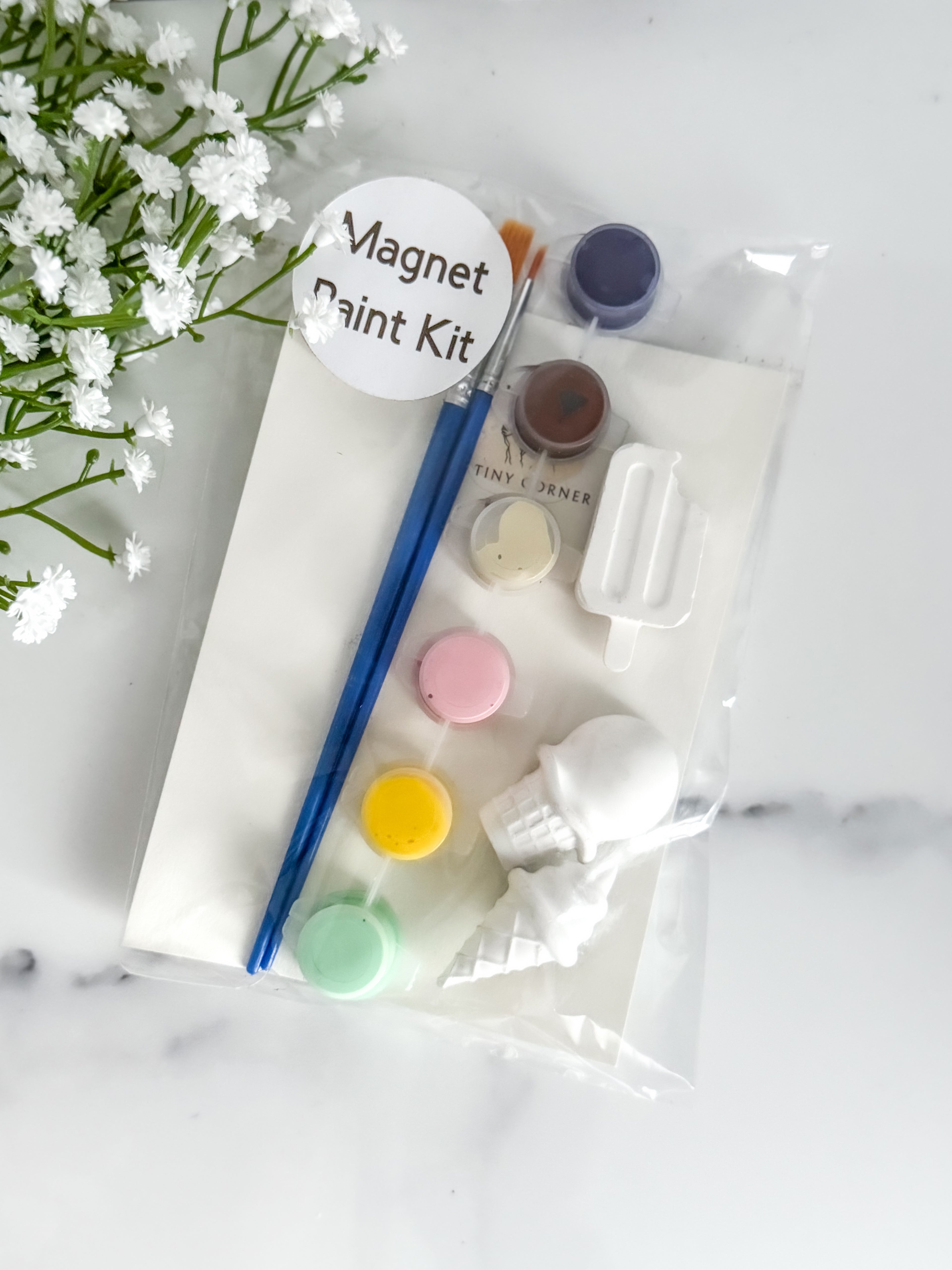Ice Cream Magnet Paint Kit