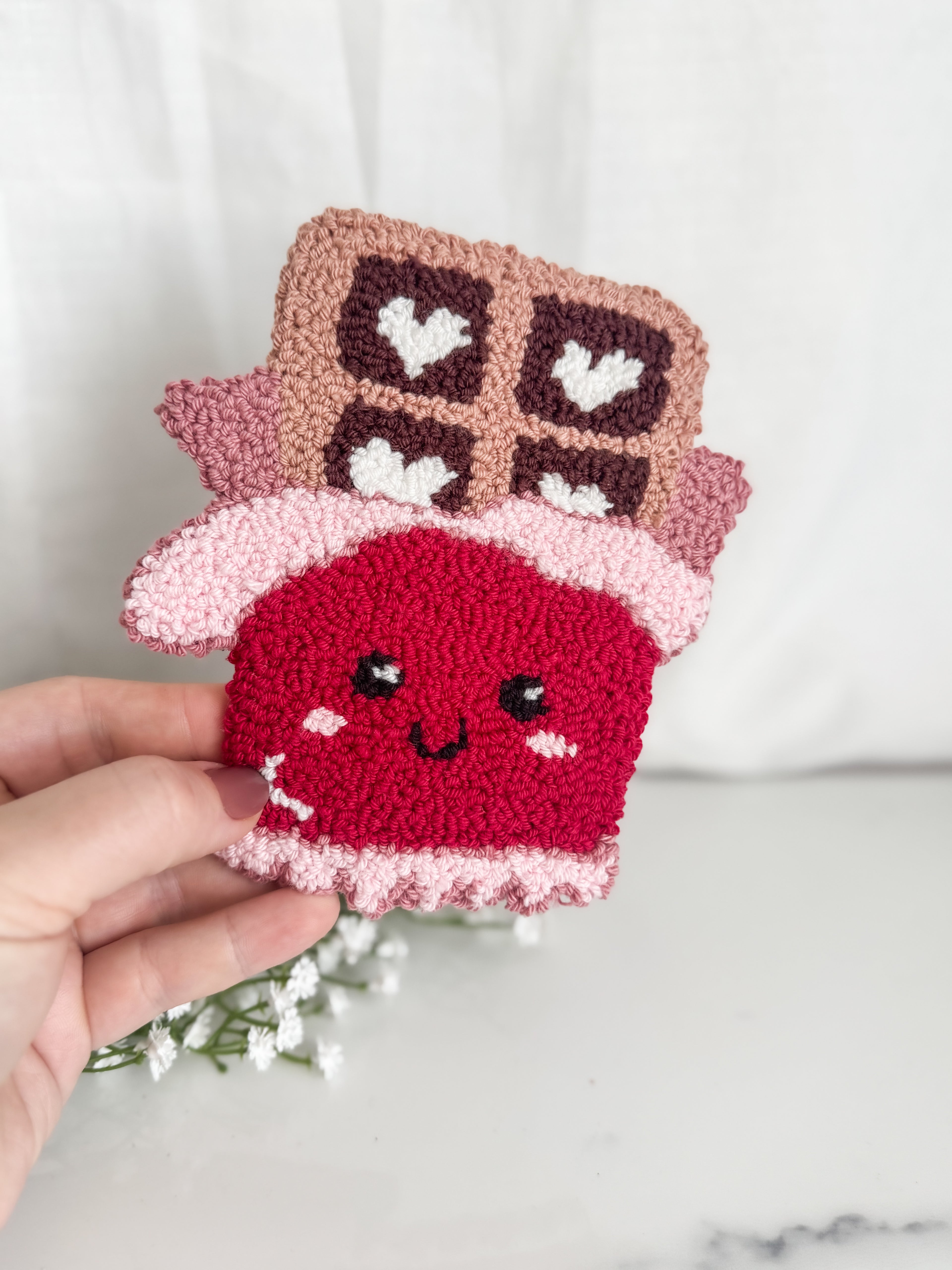 Chocolate Bar Mug Rug