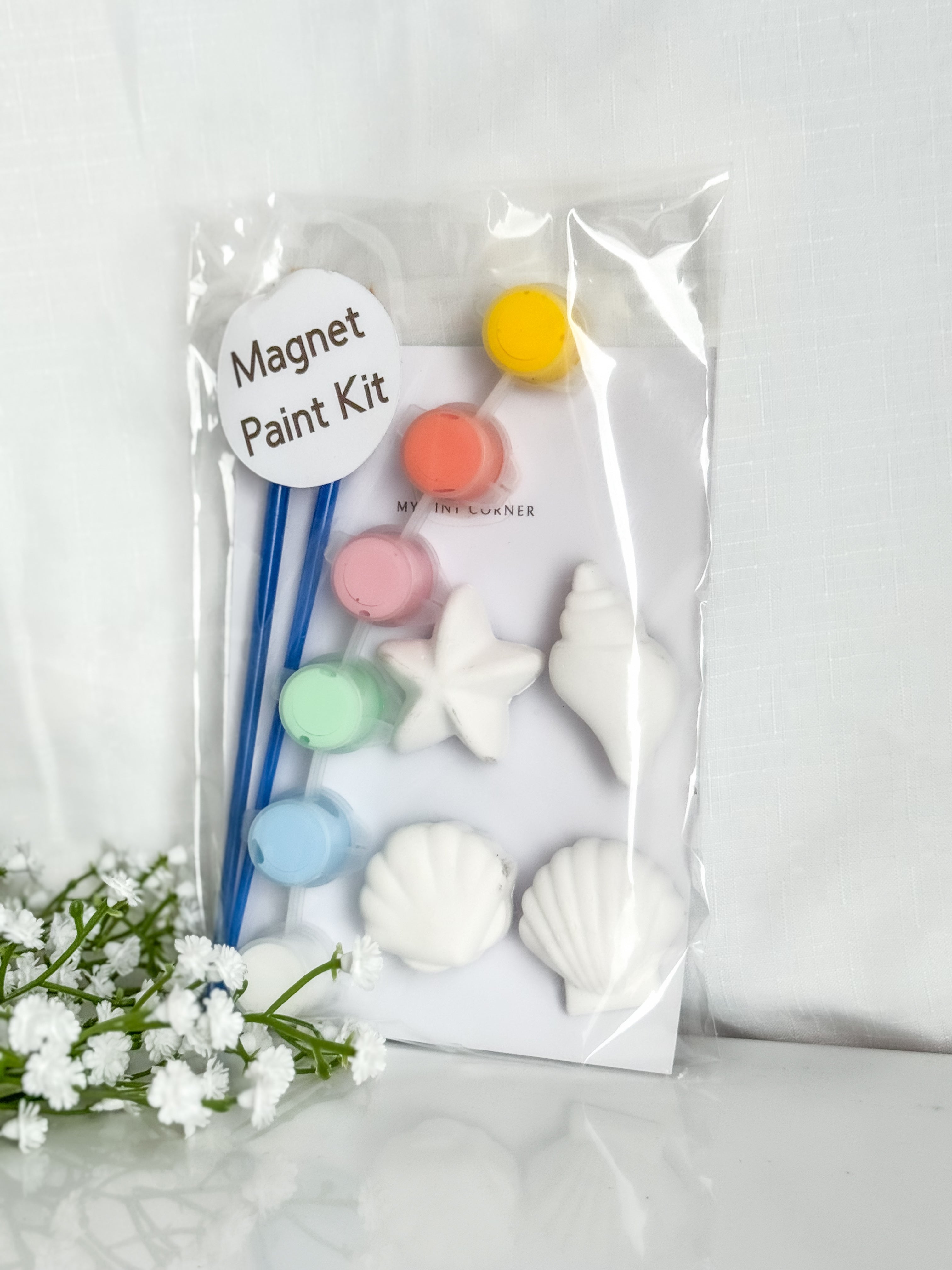Seashell (Starfish) Magnet Paint Kit
