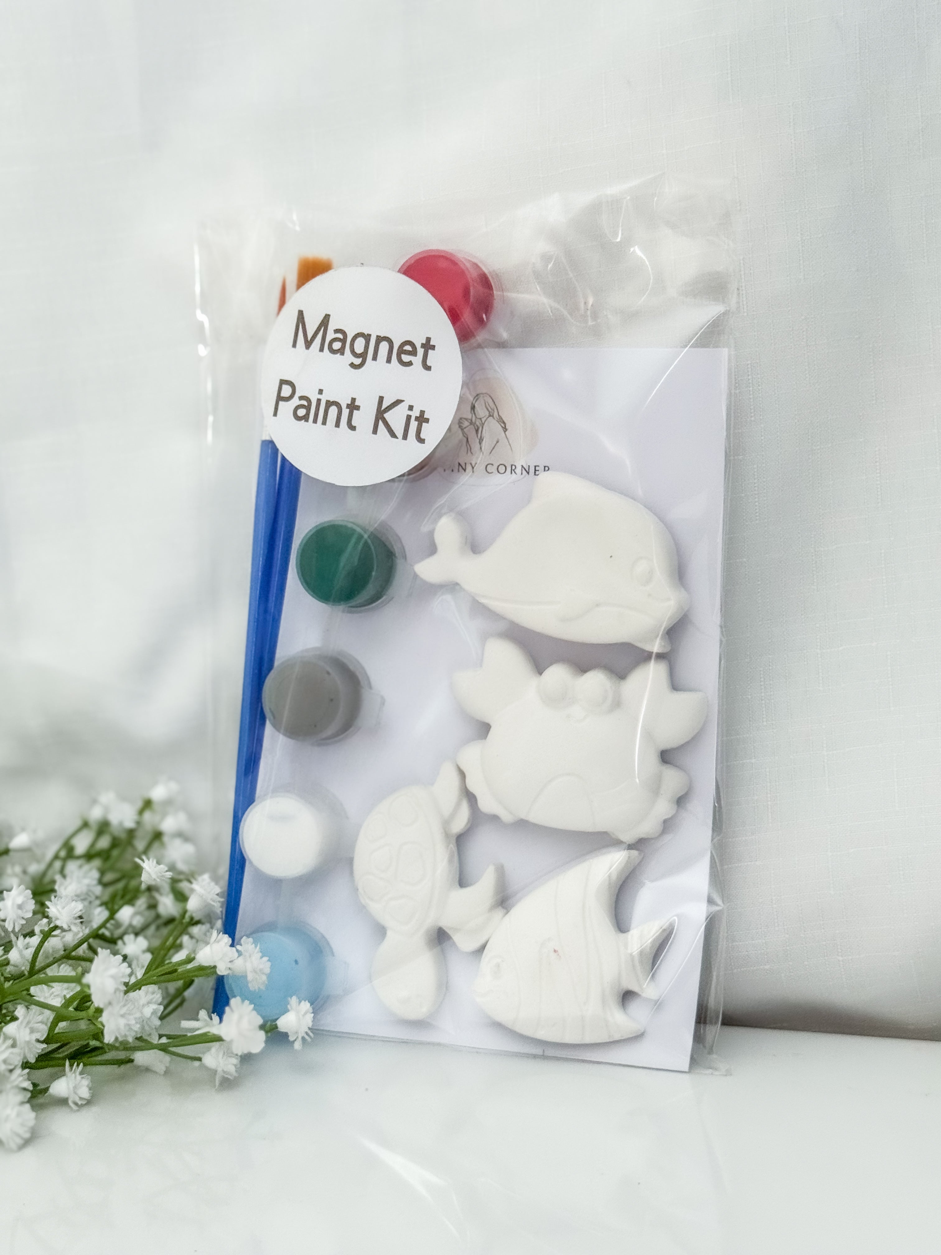 Crab Magnet Paint Kit