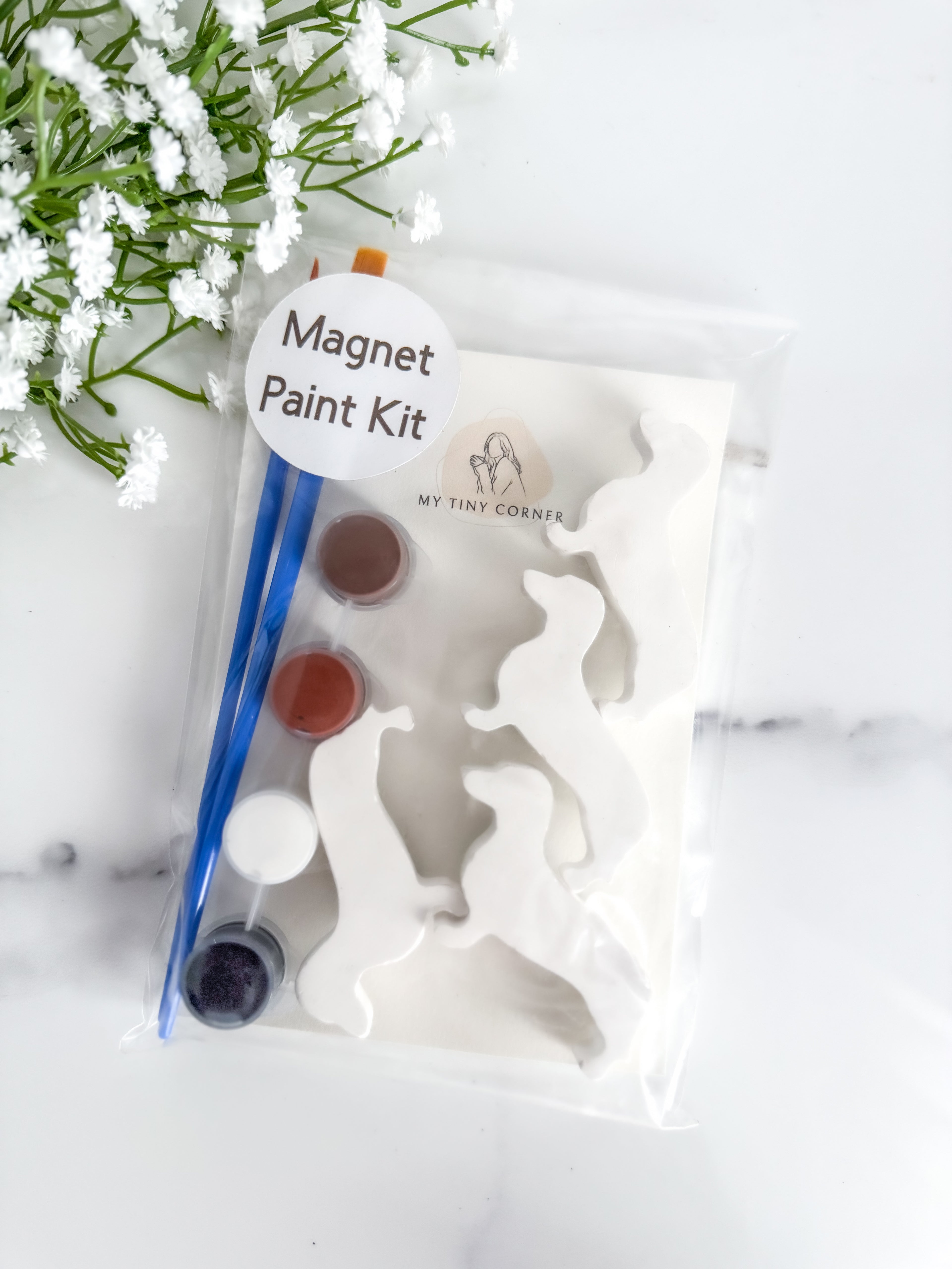 Sausage Dogs Magnet Paint Kit
