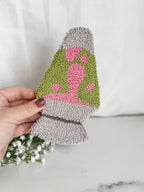 Green/Pink Lava Lamp Mug Rug