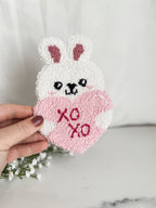 Love Bunny Mug Rug
