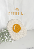Egg Needle Mug Rug REFILL Kit