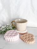 Heart Biscuit Coaster Set