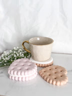 Heart Biscuit Coaster Set