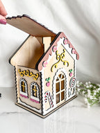 DIY Build & Paint Gingerbread House