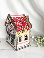 DIY Build & Paint Gingerbread House