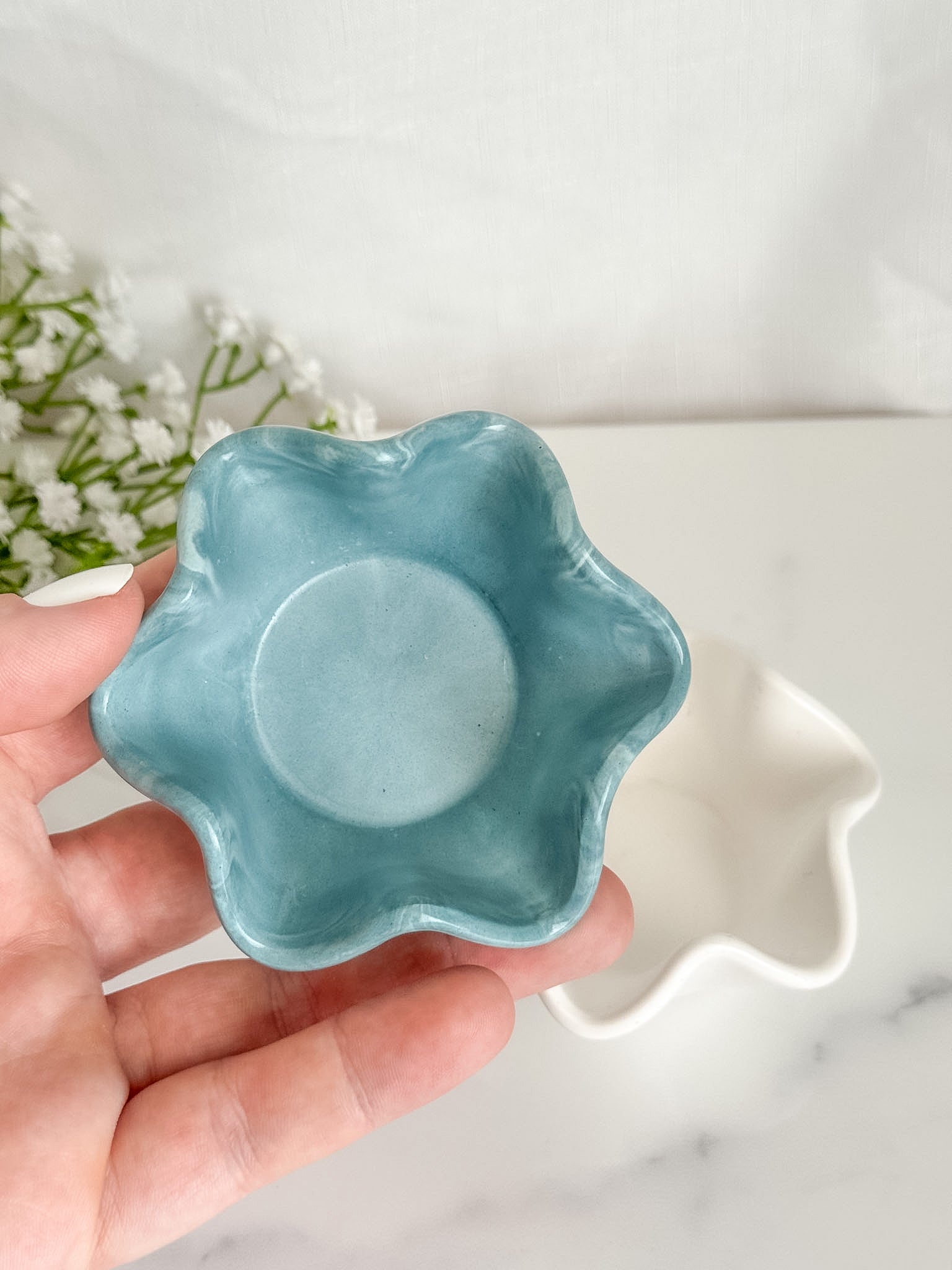 Wavy Cup Ring Dish