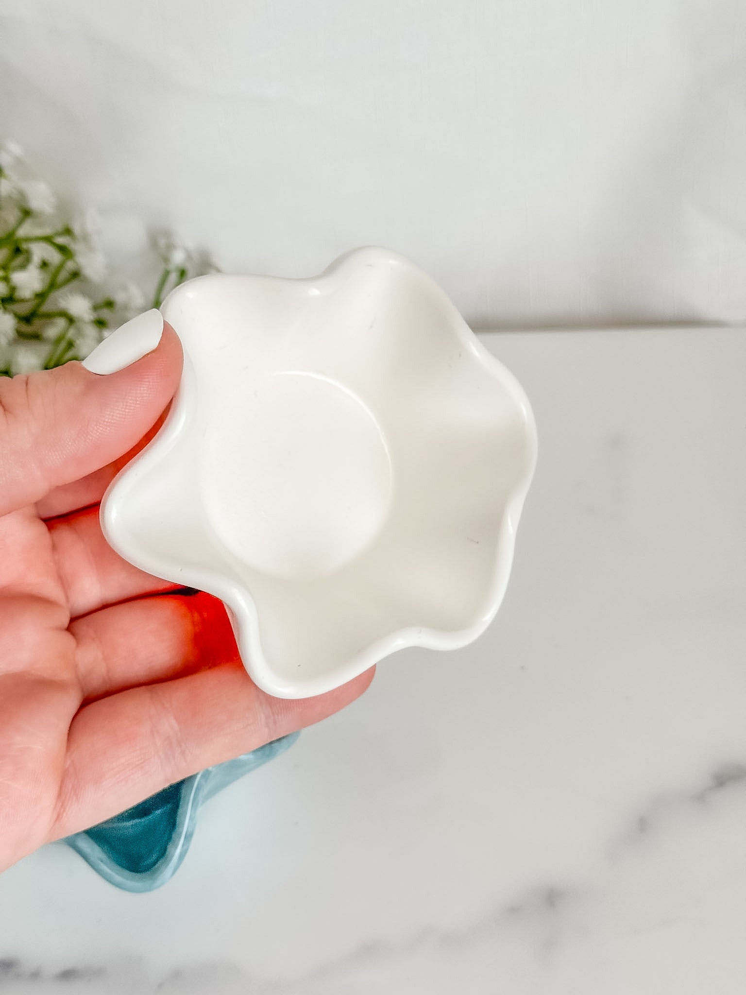 Wavy Cup Ring Dish