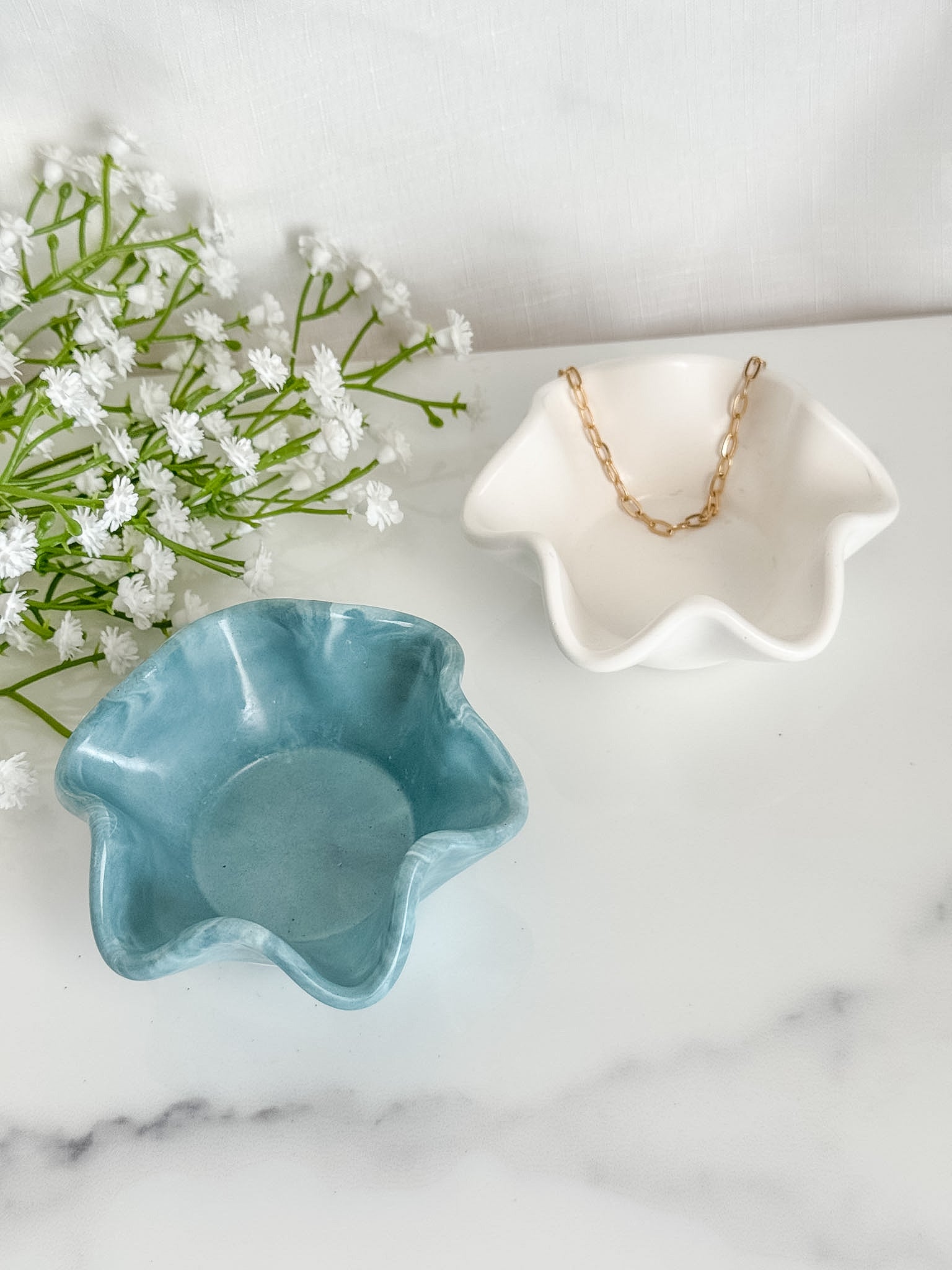 Wavy Cup Ring Dish