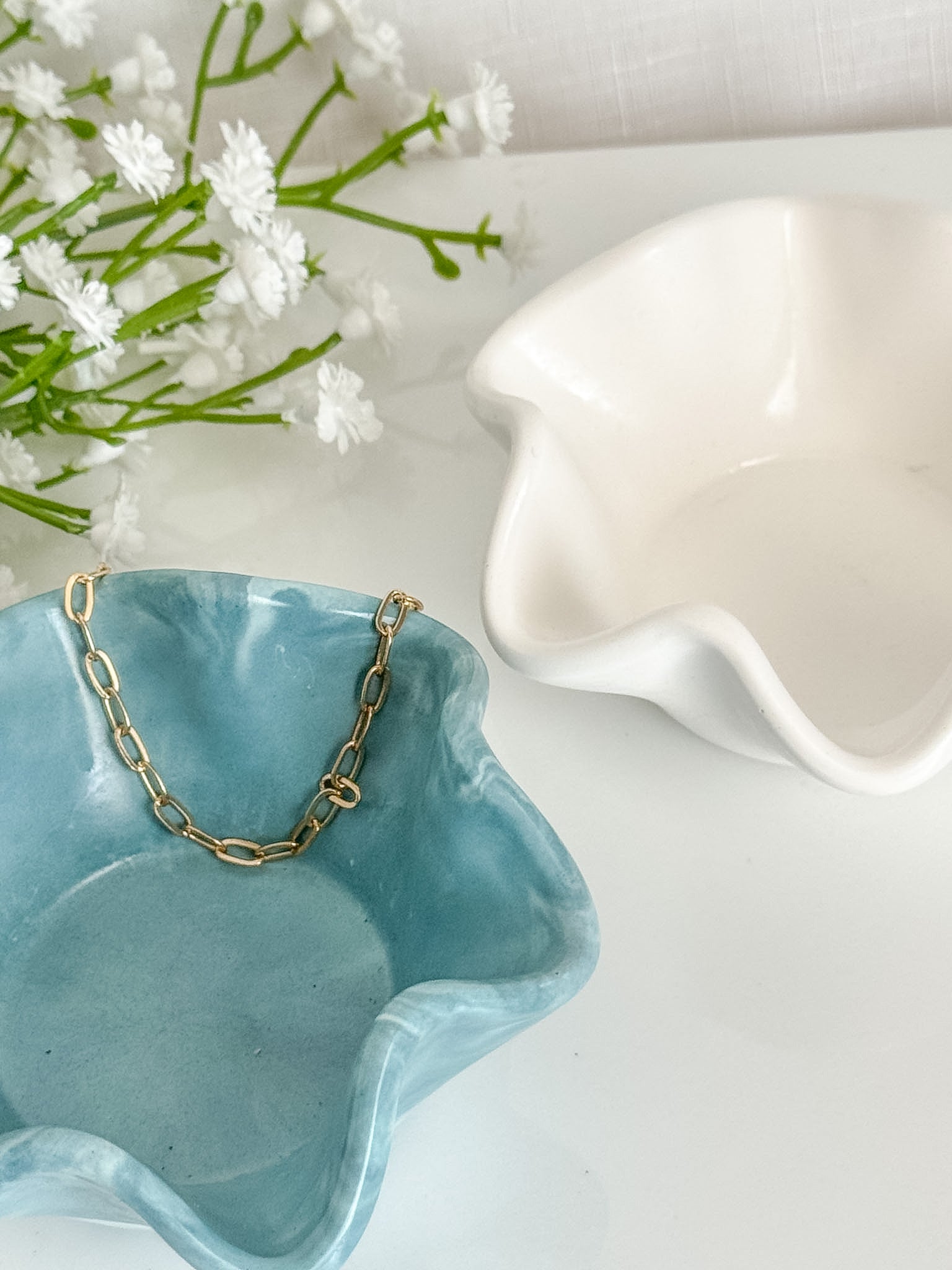 Wavy Cup Ring Dish