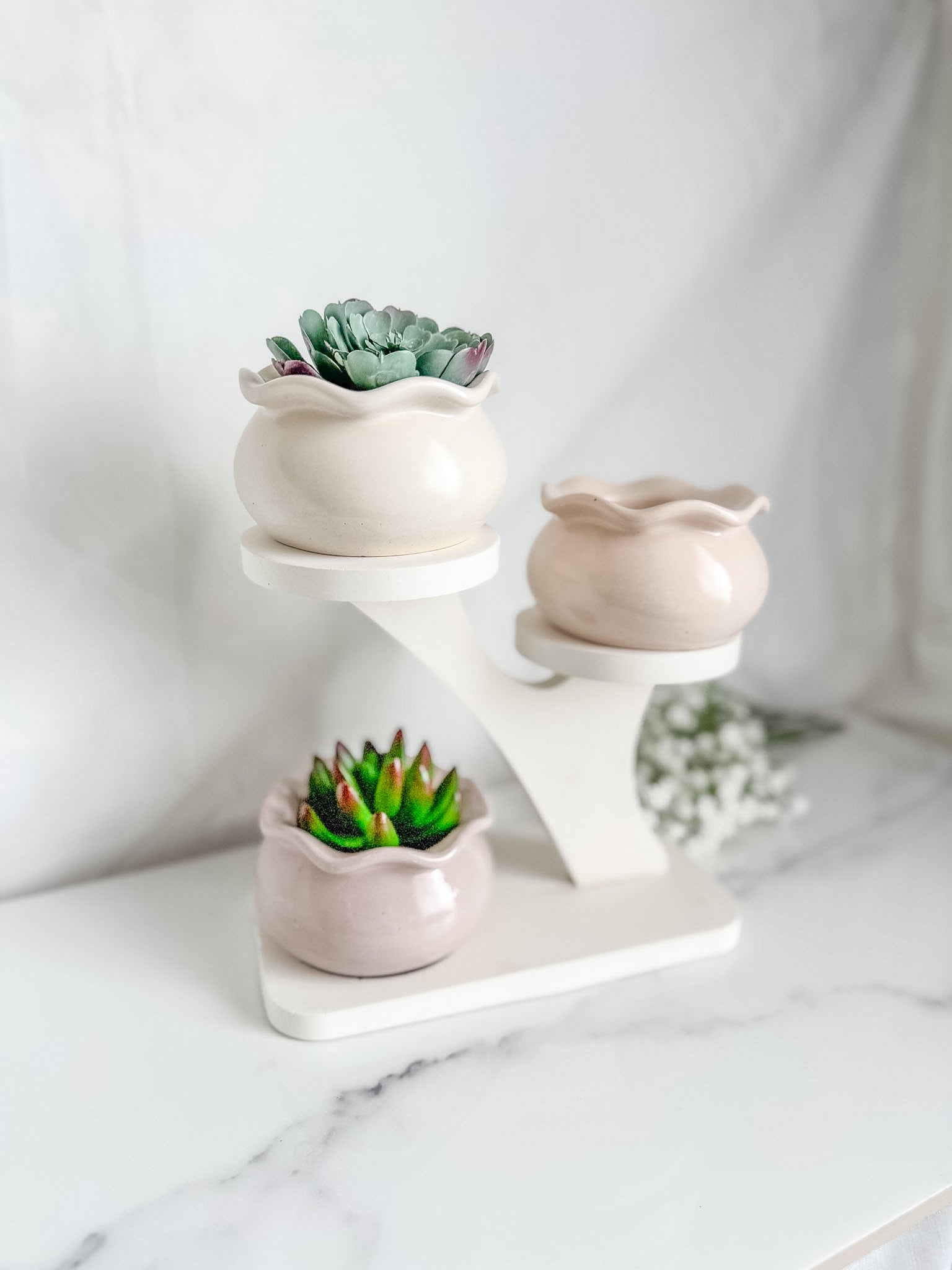 Wavy Edge Pot