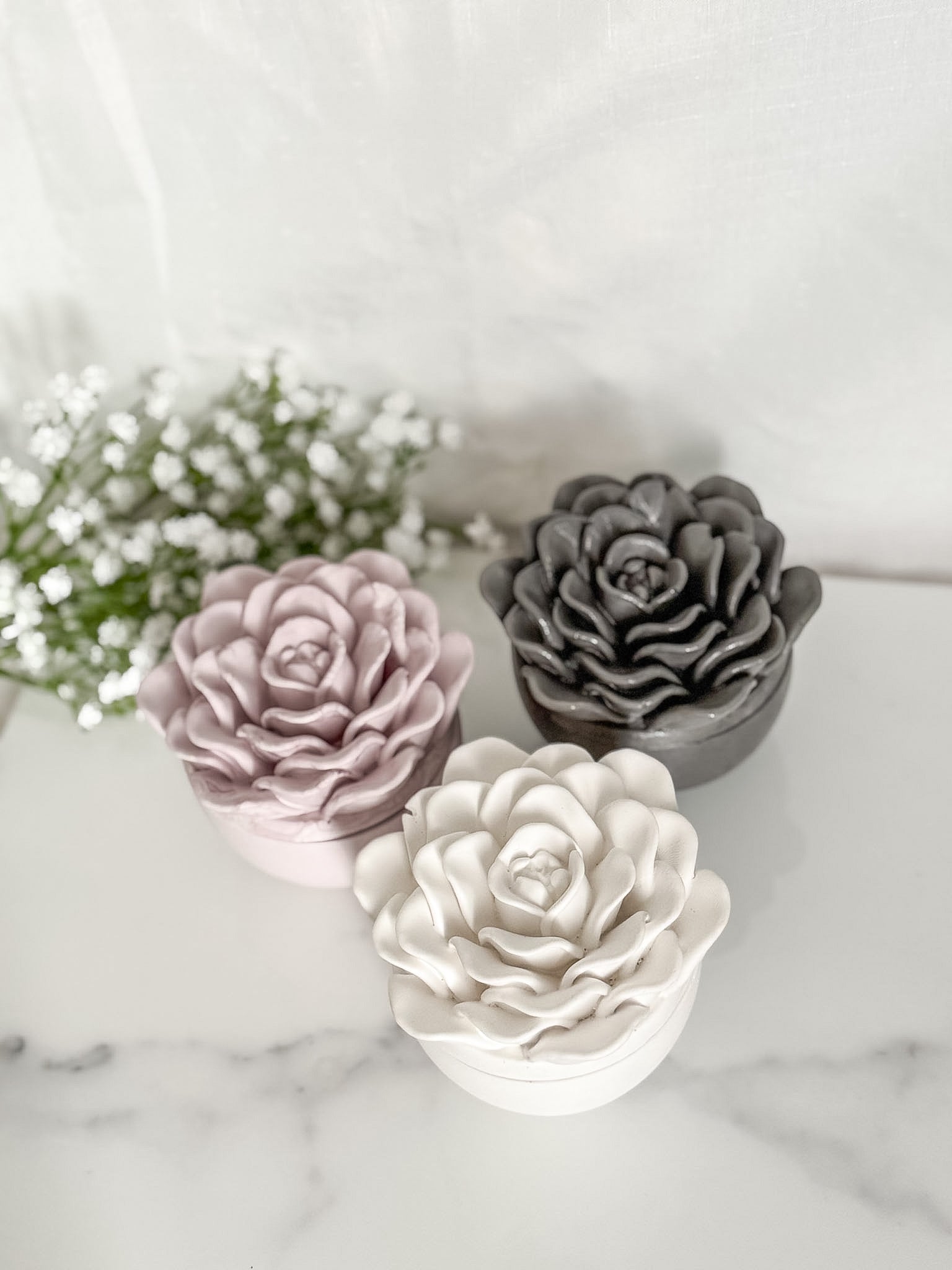 Flower Trinket Box