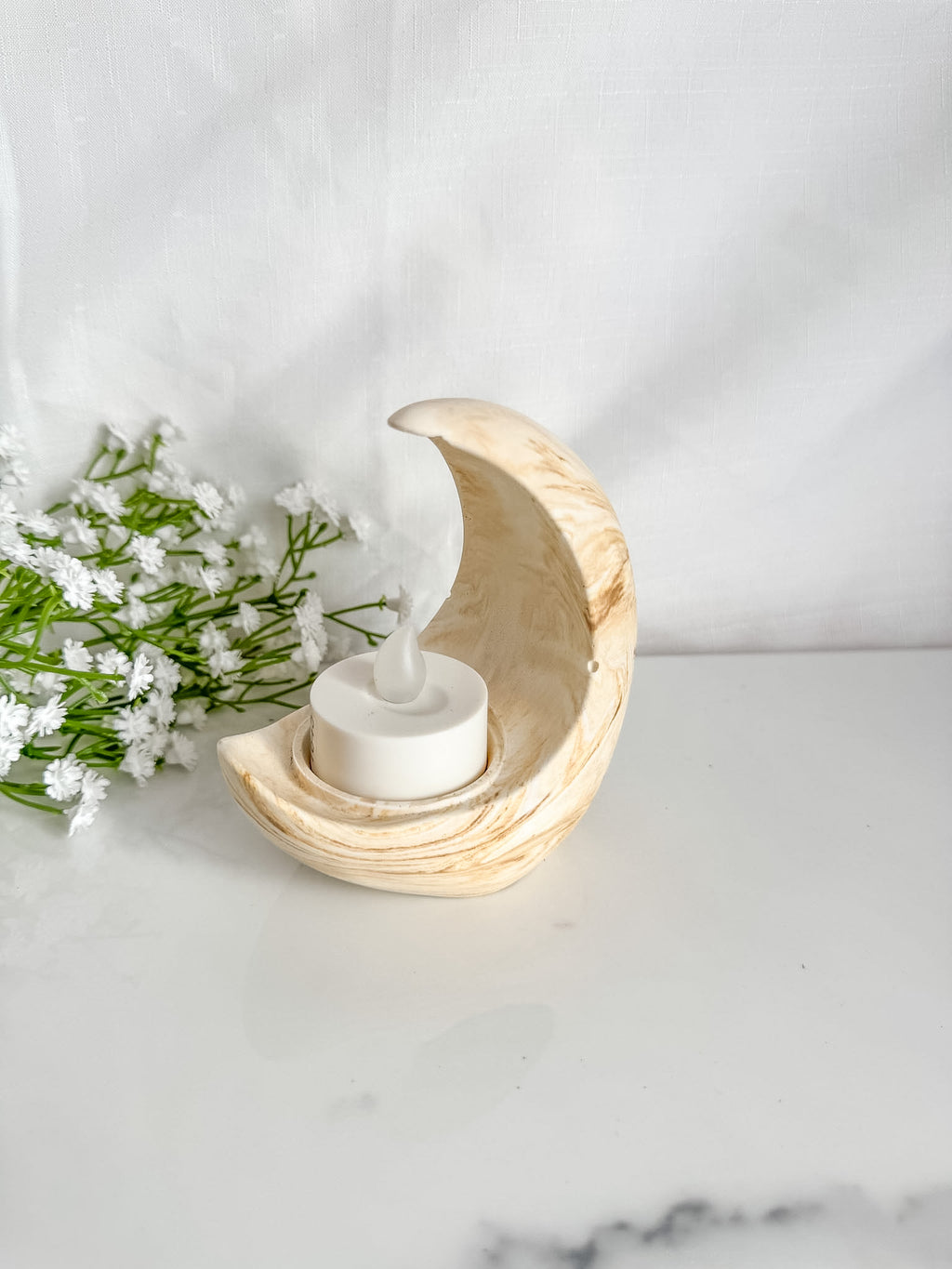 Moon Candle Holder