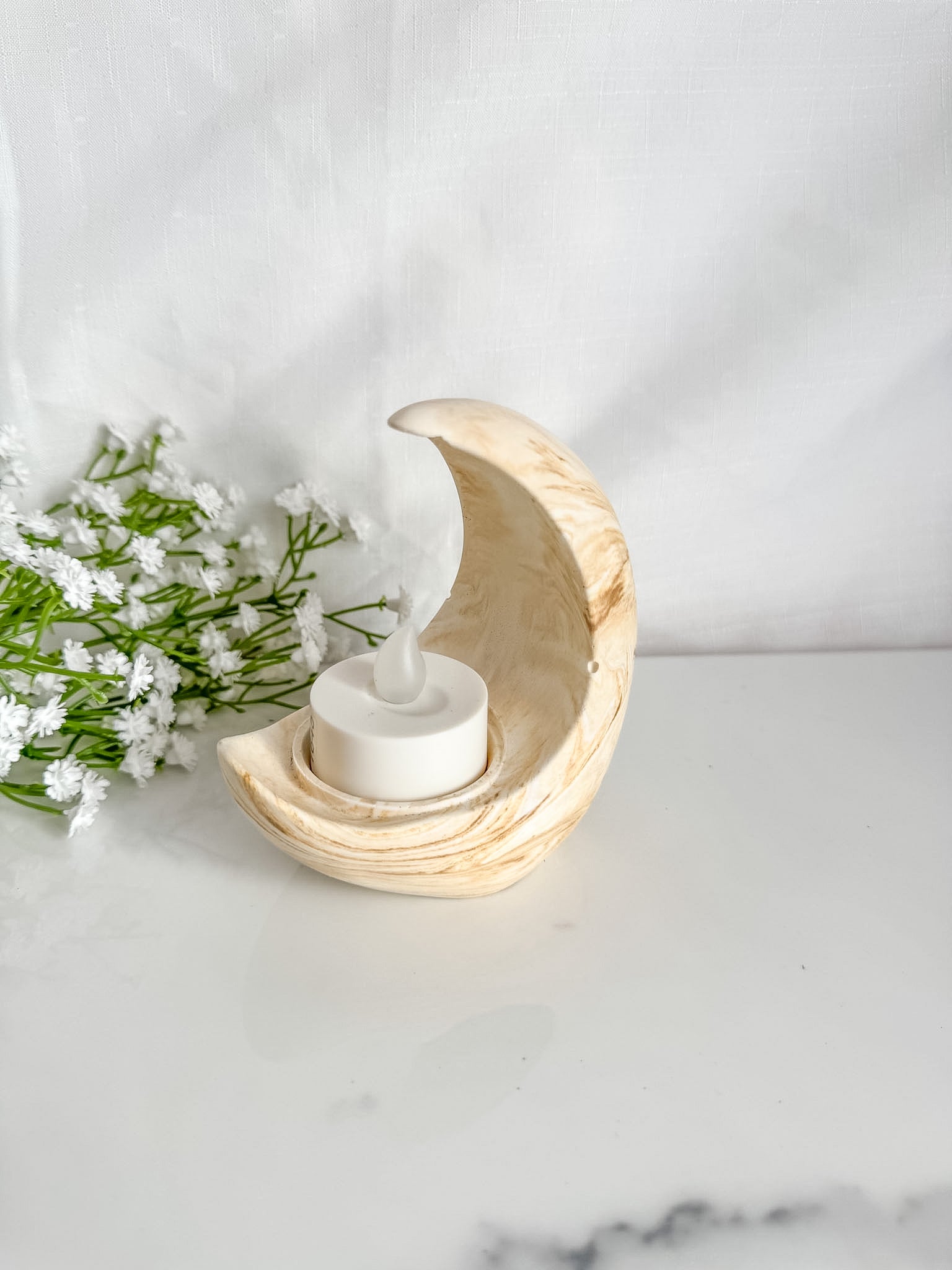 Moon Candle Holder