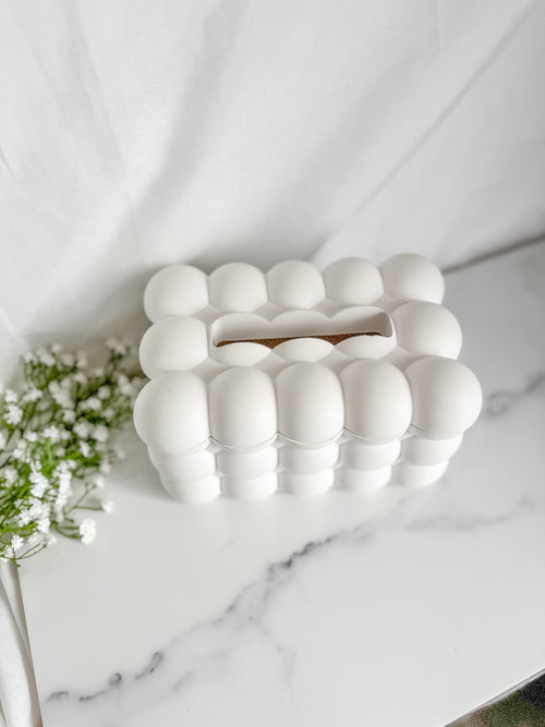 Bubble Tissue Box Holder