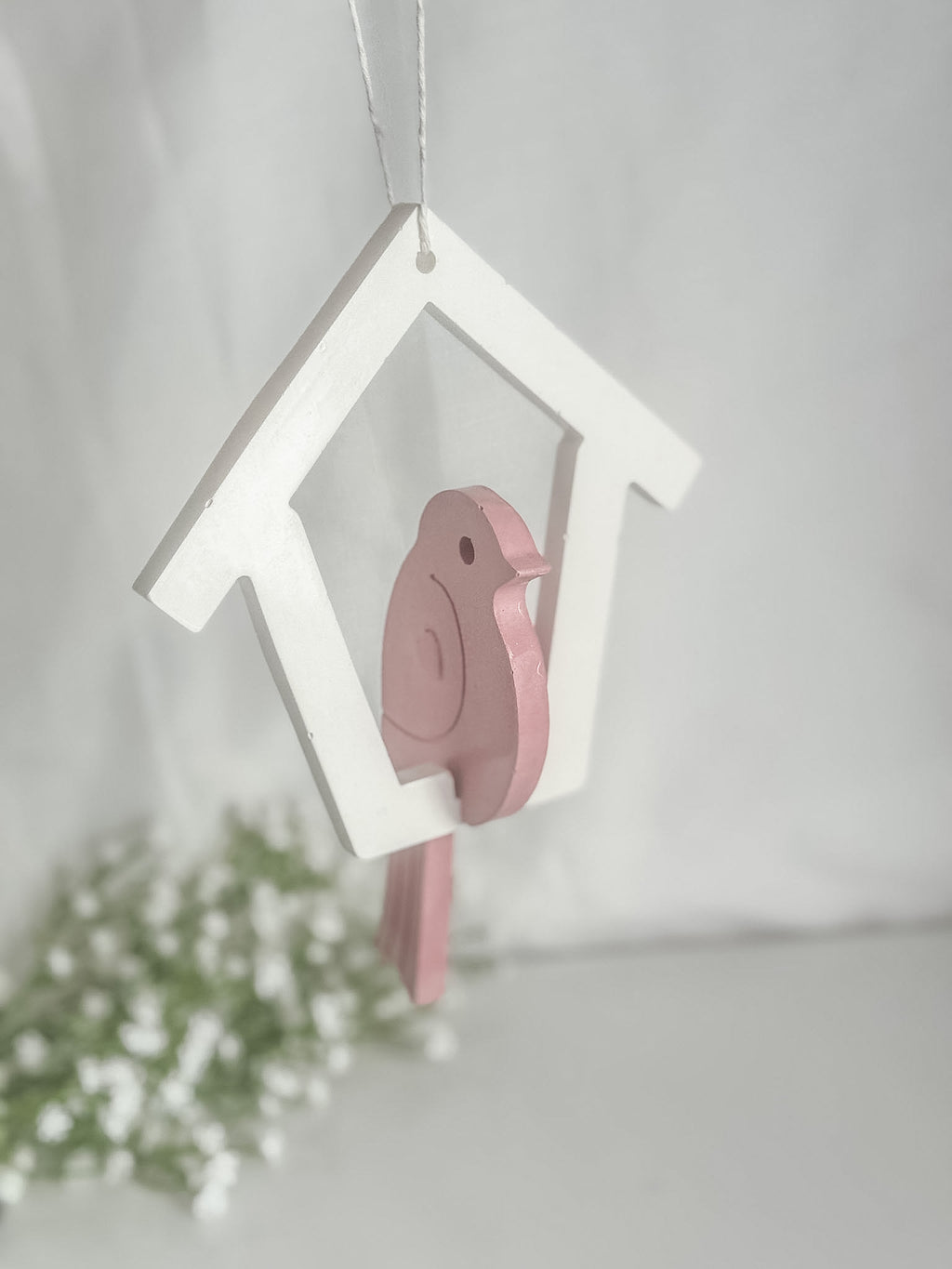 Hanging Bird in House
