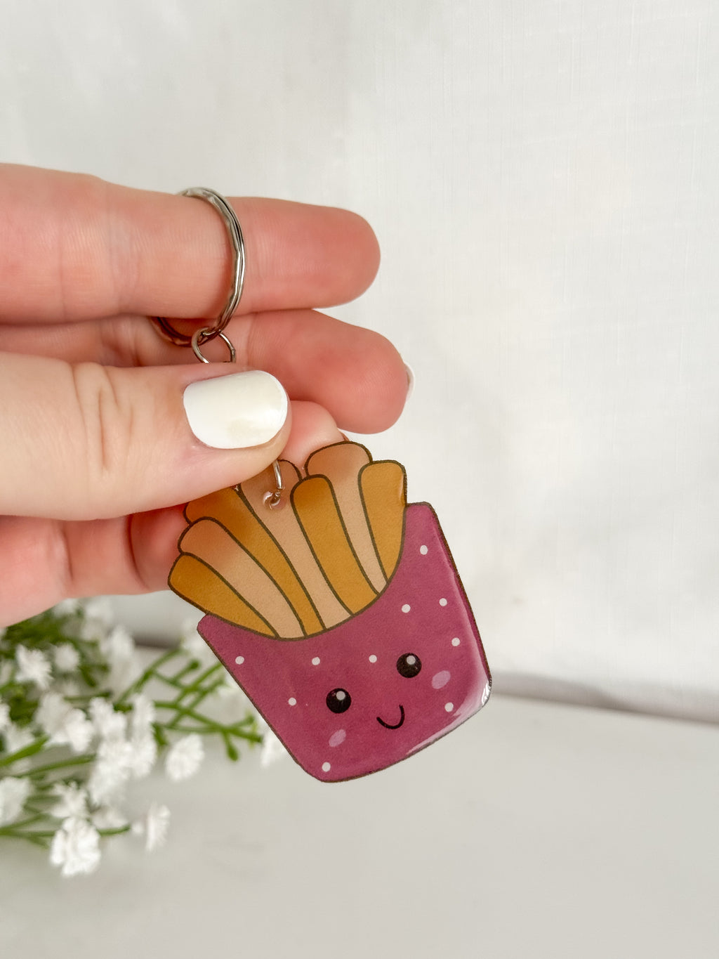 Fries Keychain
