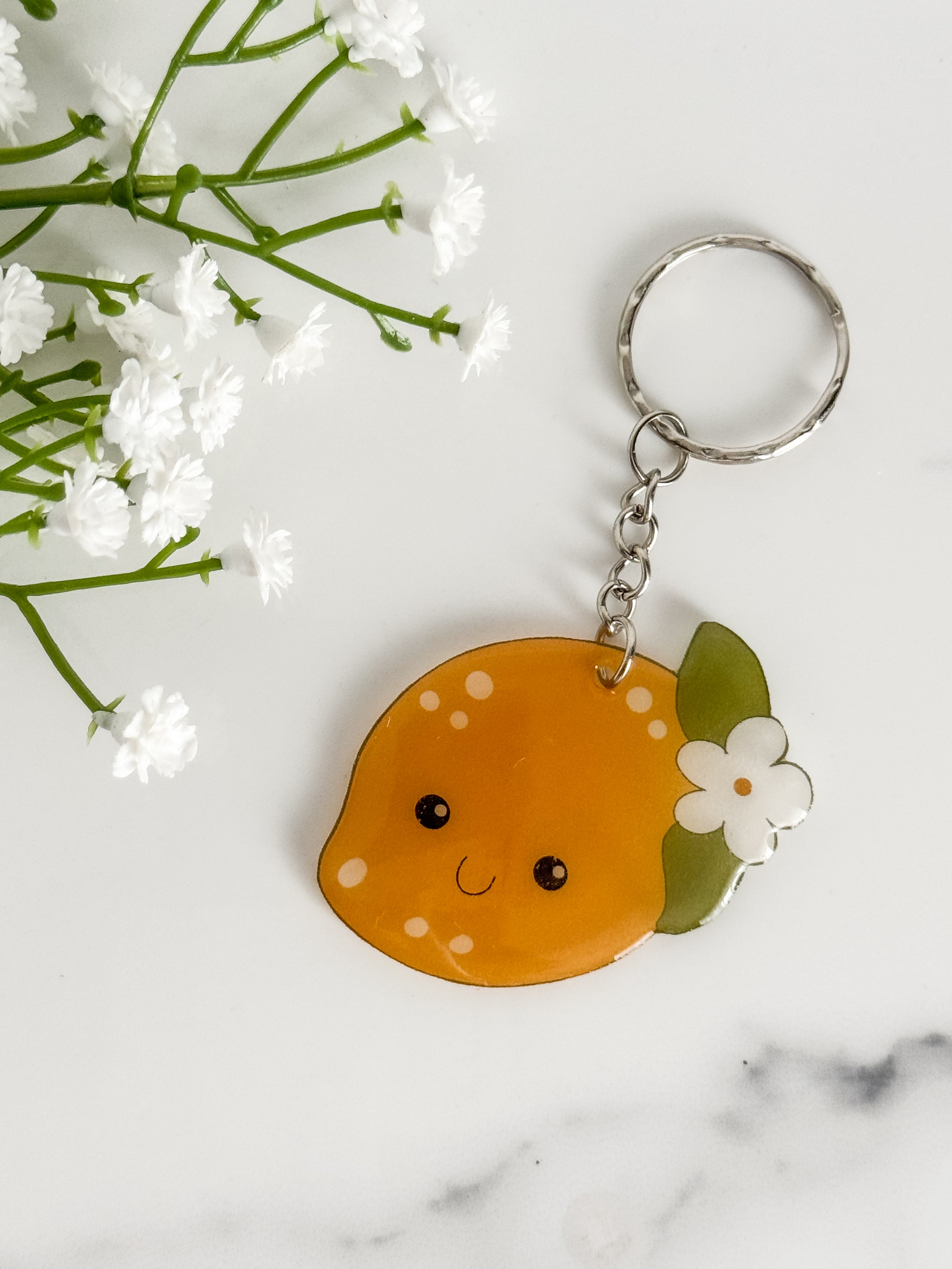 Lemon Keychain