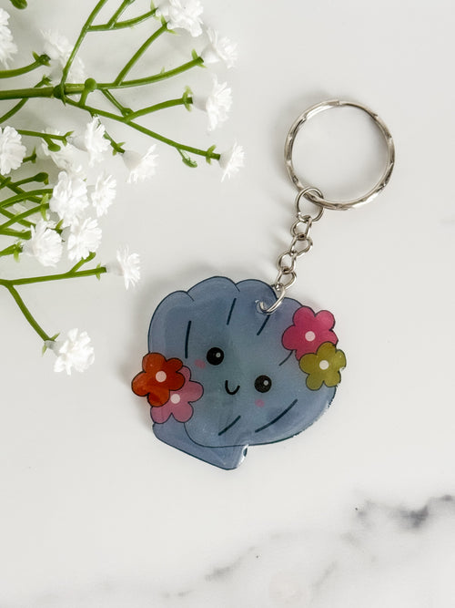 Clam Keychain