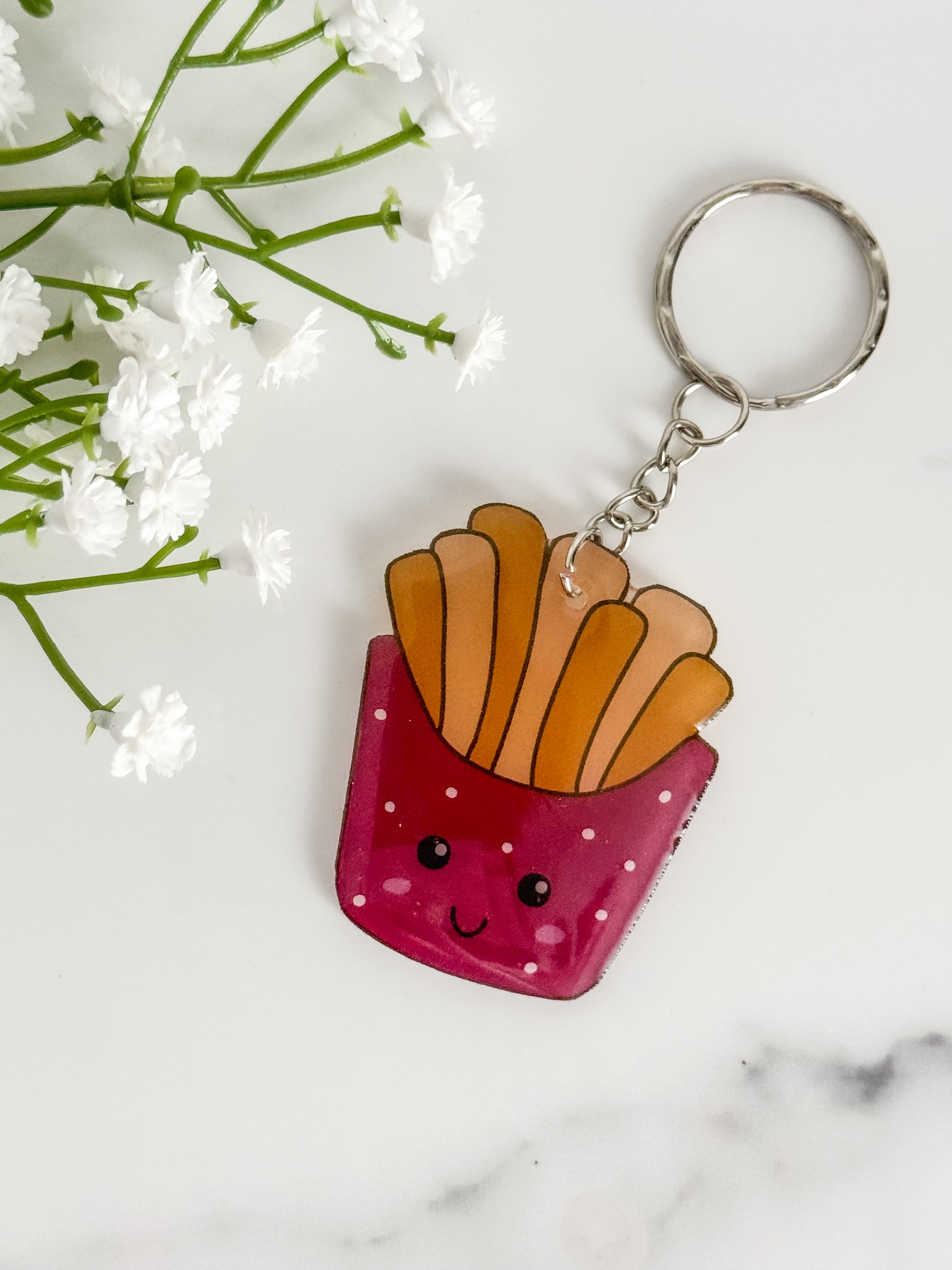 Fries Keychain