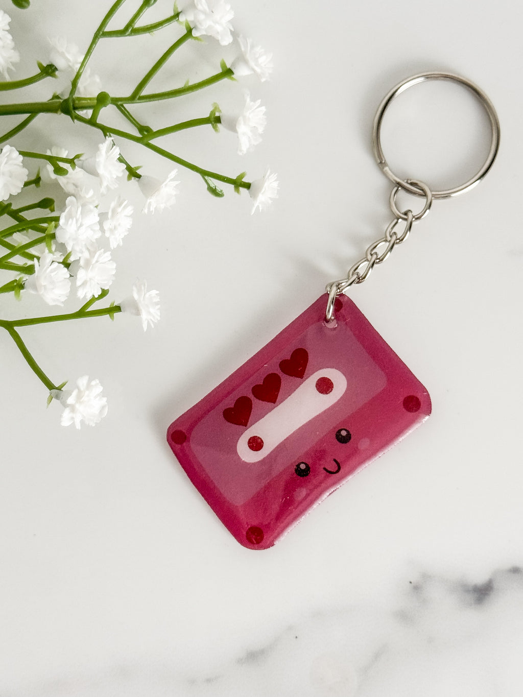 Cassette Tape Keychain