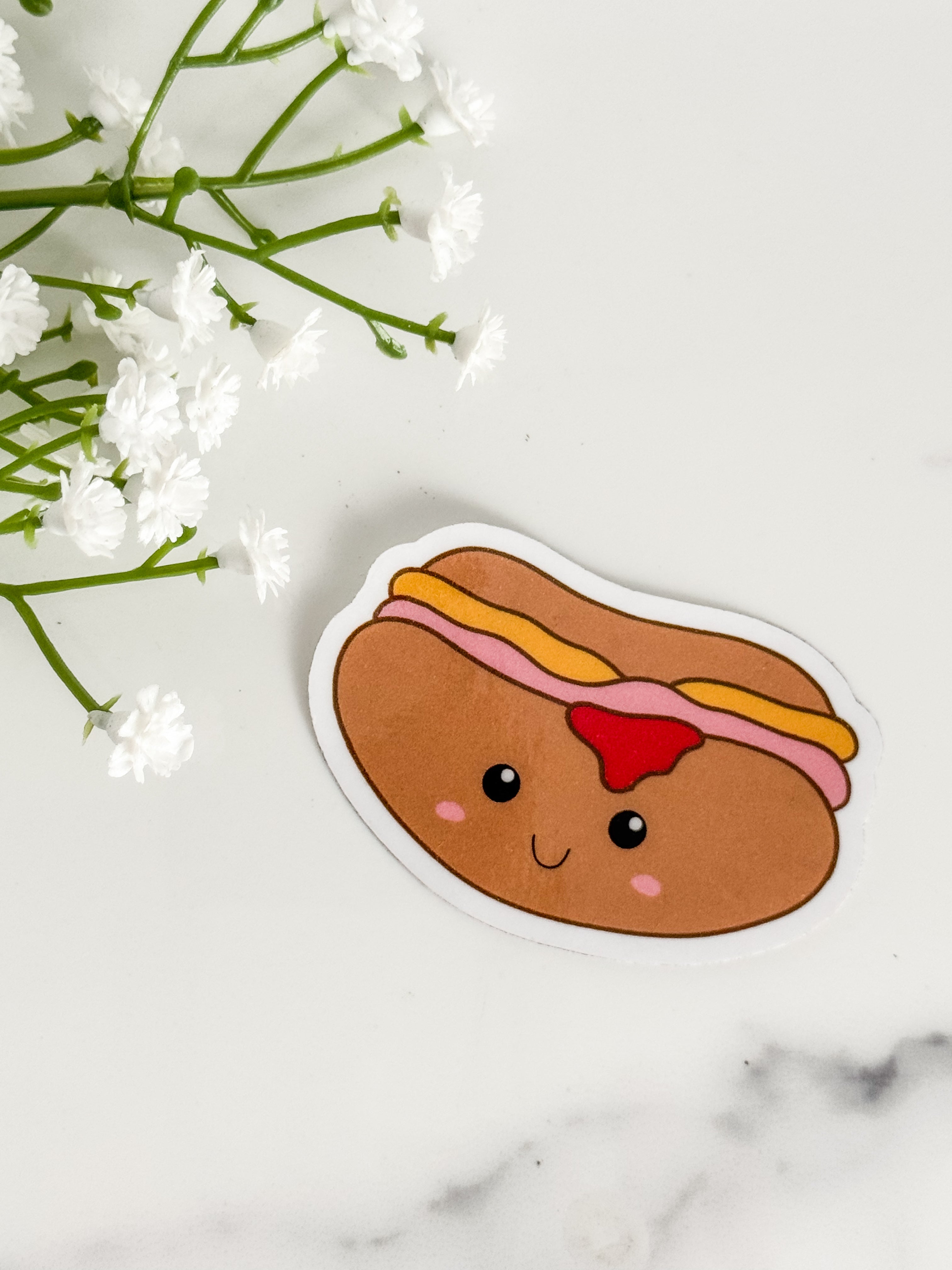 Hotdog Sticker