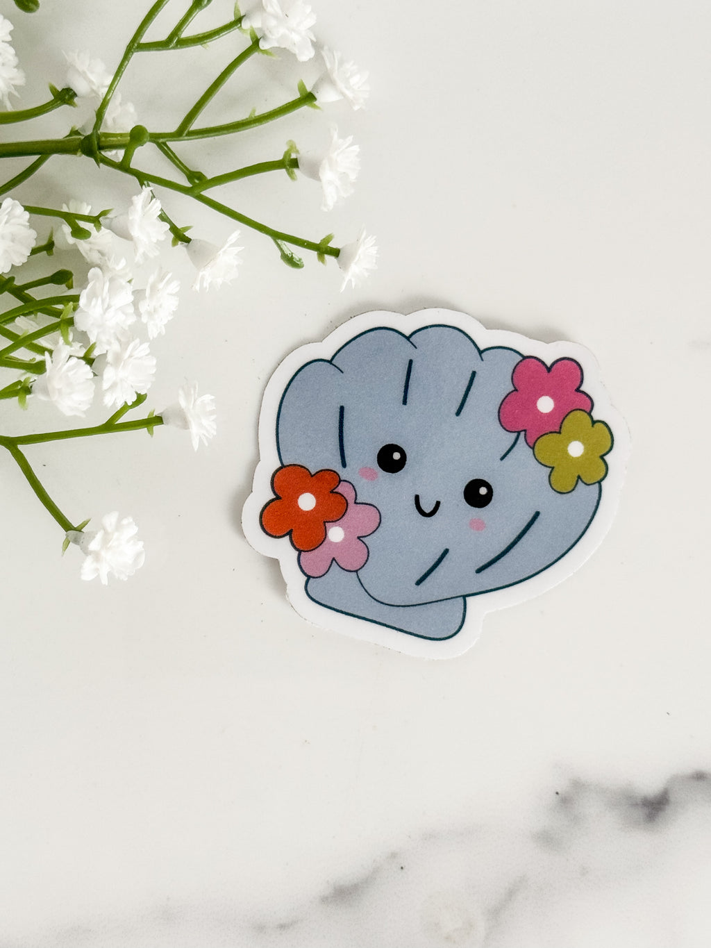 Clam Sticker