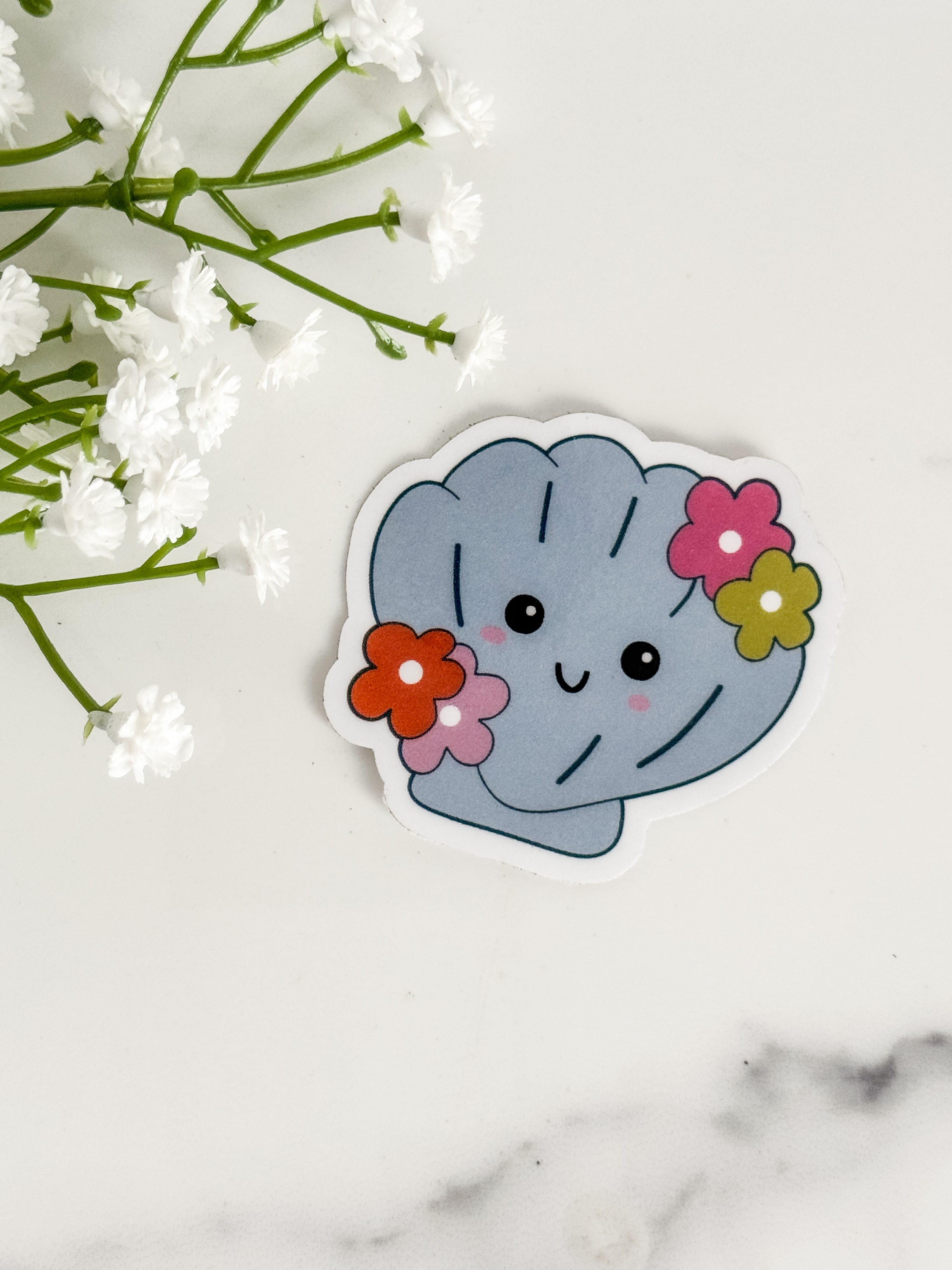 Clam Sticker