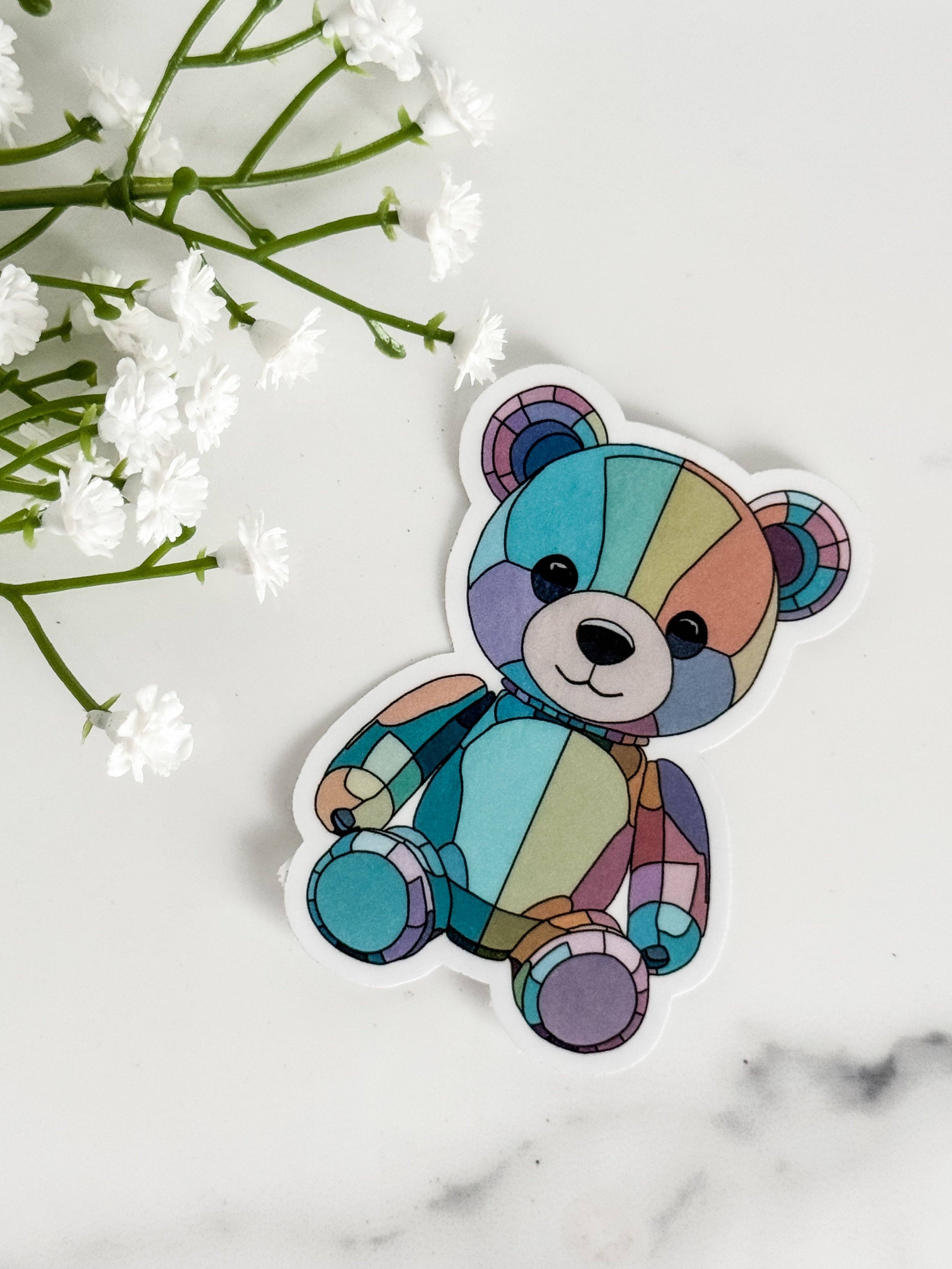Rainbow Bear Sticker