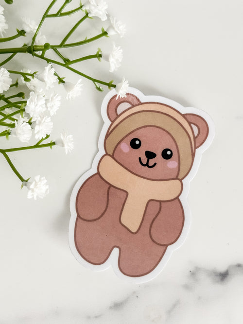 Brown Bear Sticker