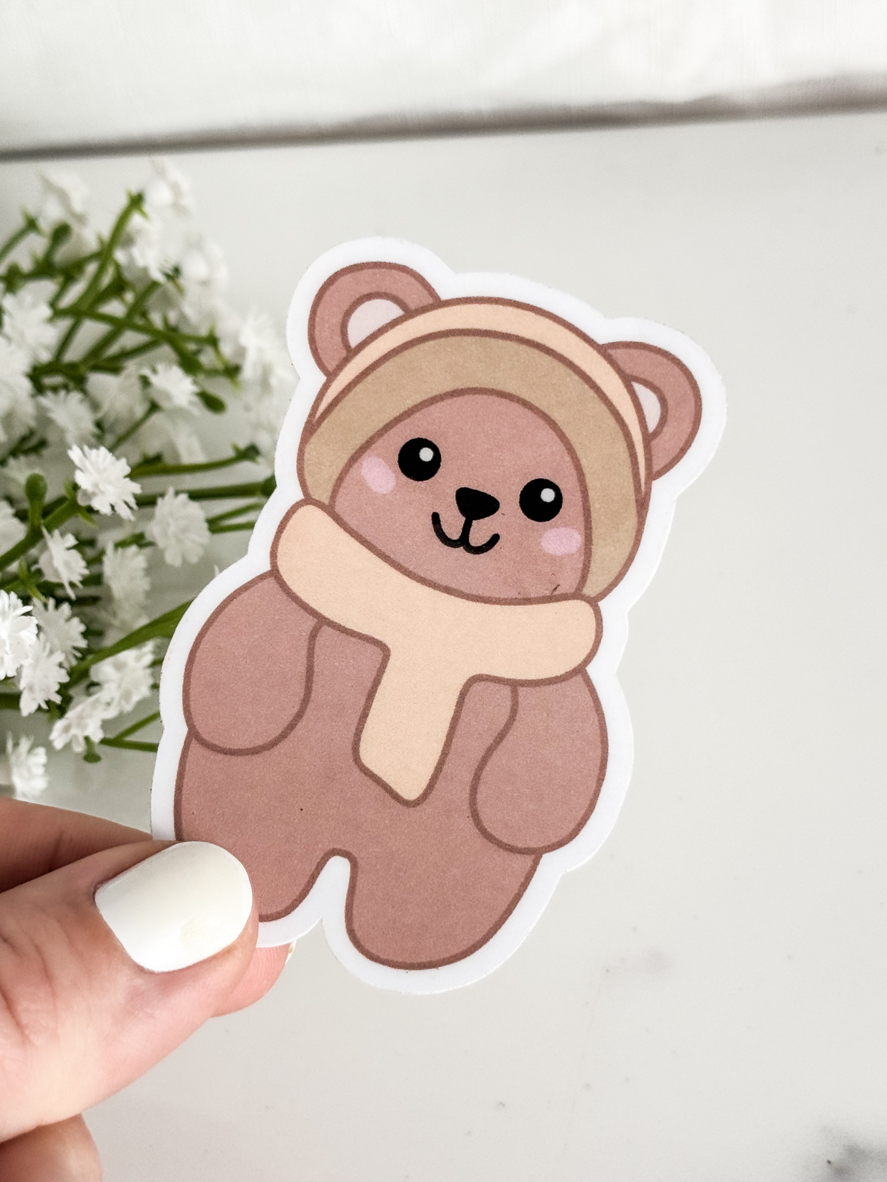 Brown Bear Sticker