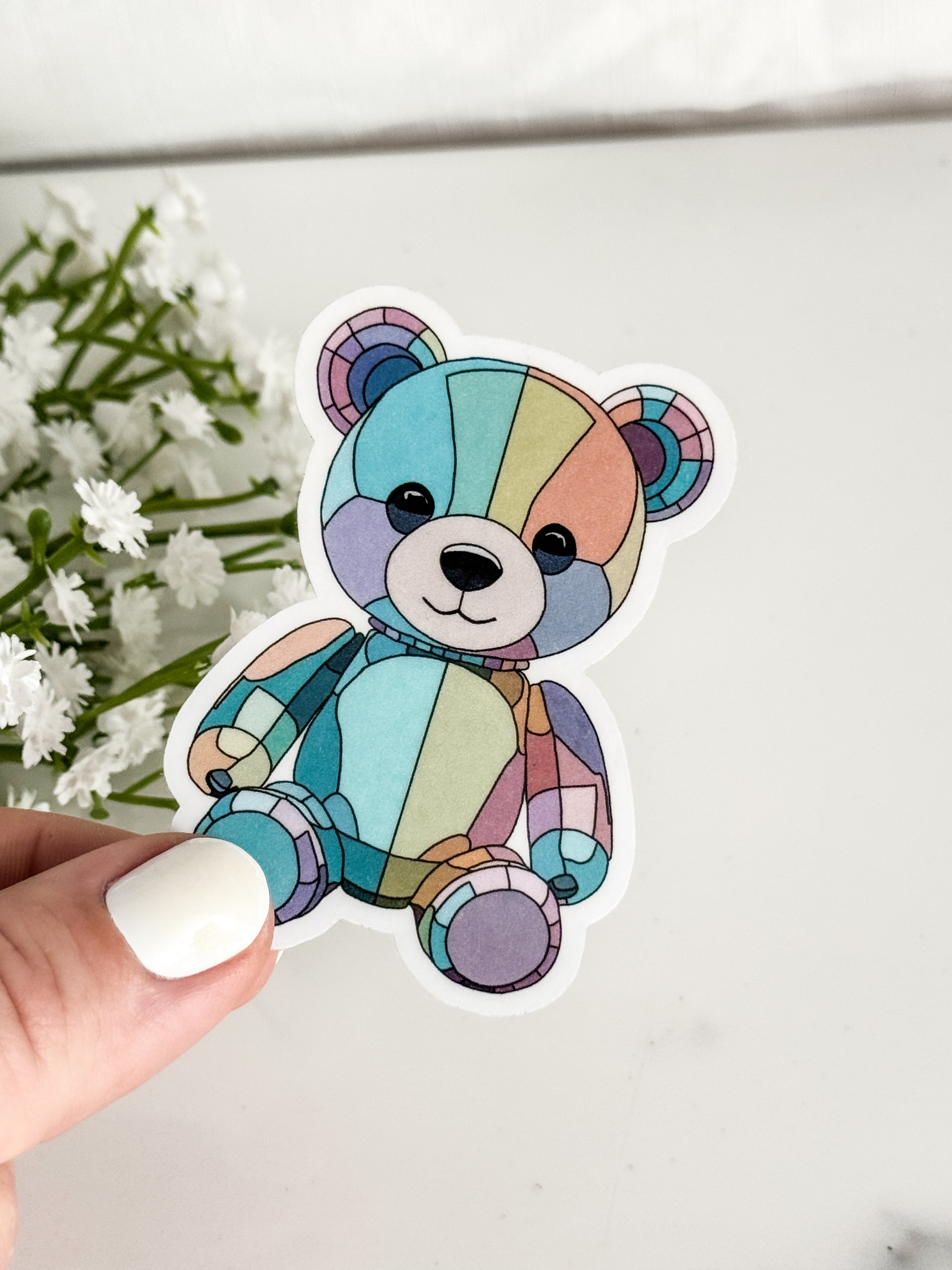 Rainbow Bear Sticker