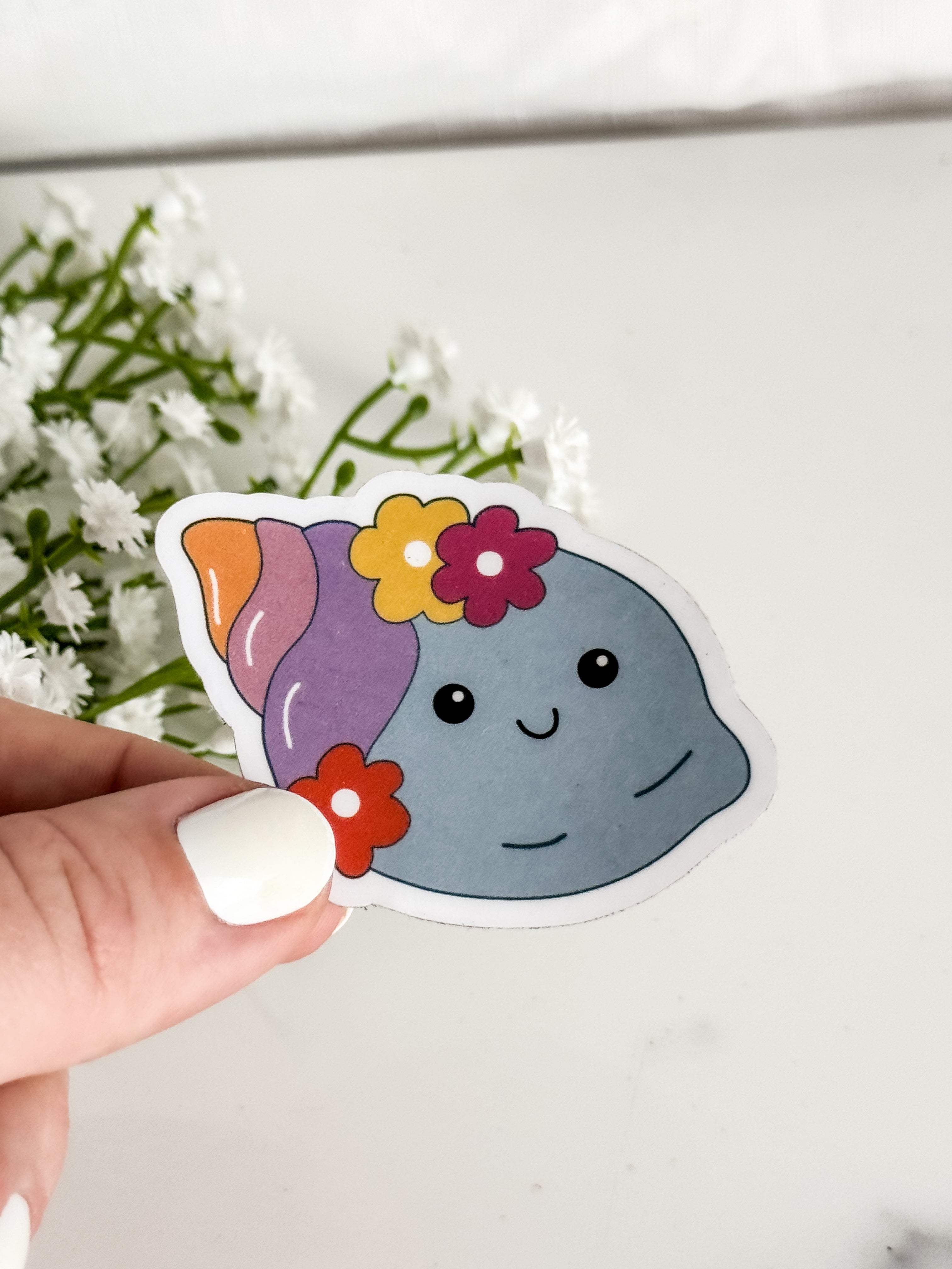 Conch Shell Sticker