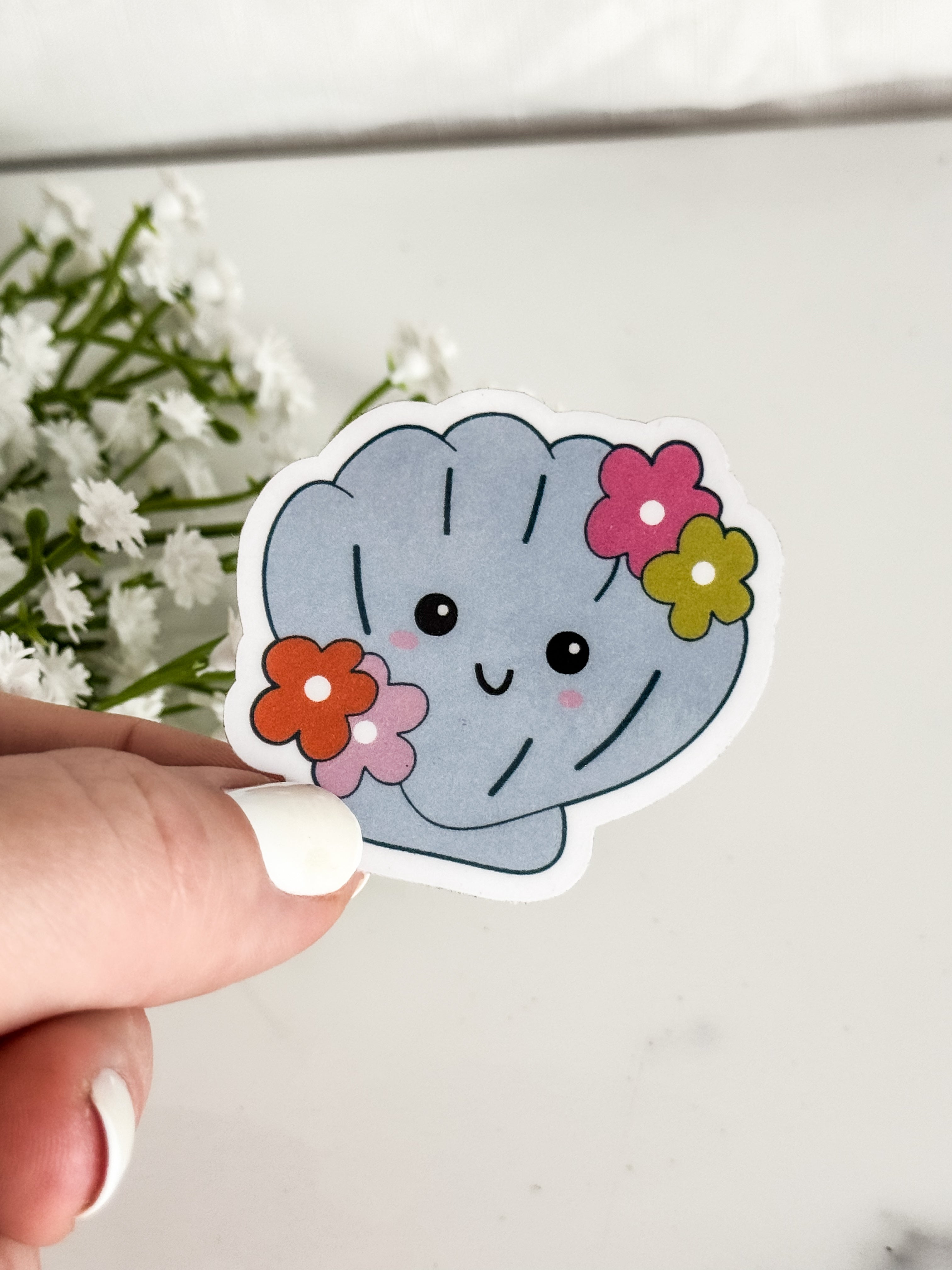 Clam Sticker