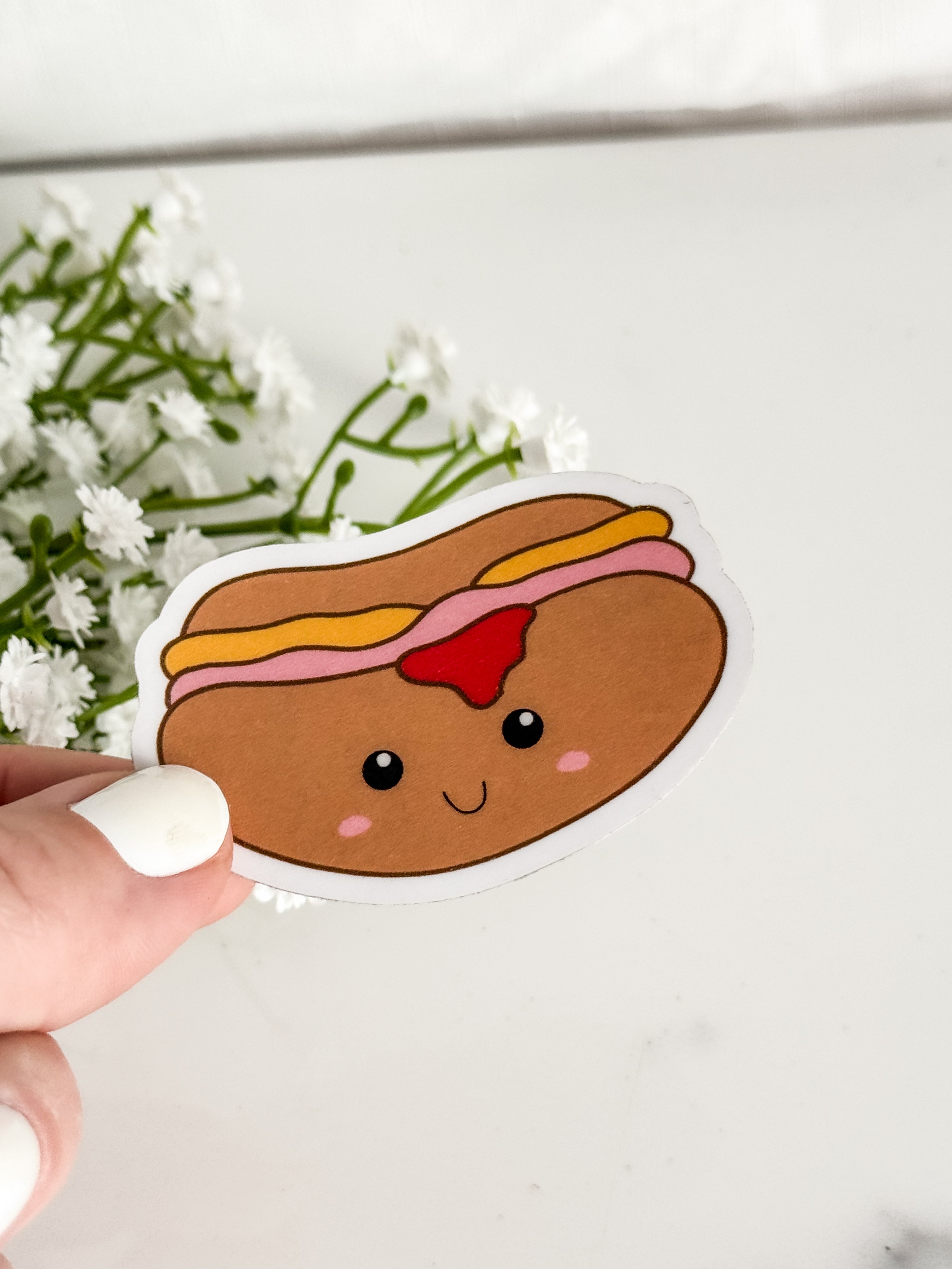 Hotdog Sticker
