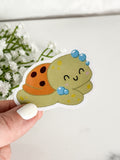 Bubble Turtle Sticker